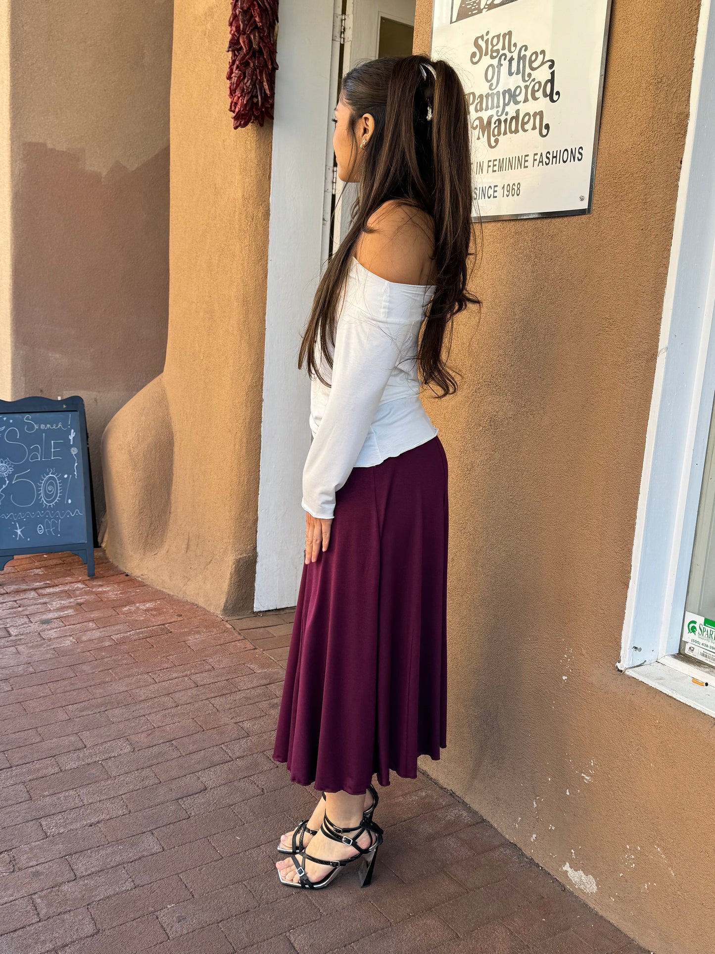 Bucko | Denise Gore Skirt | Plum
