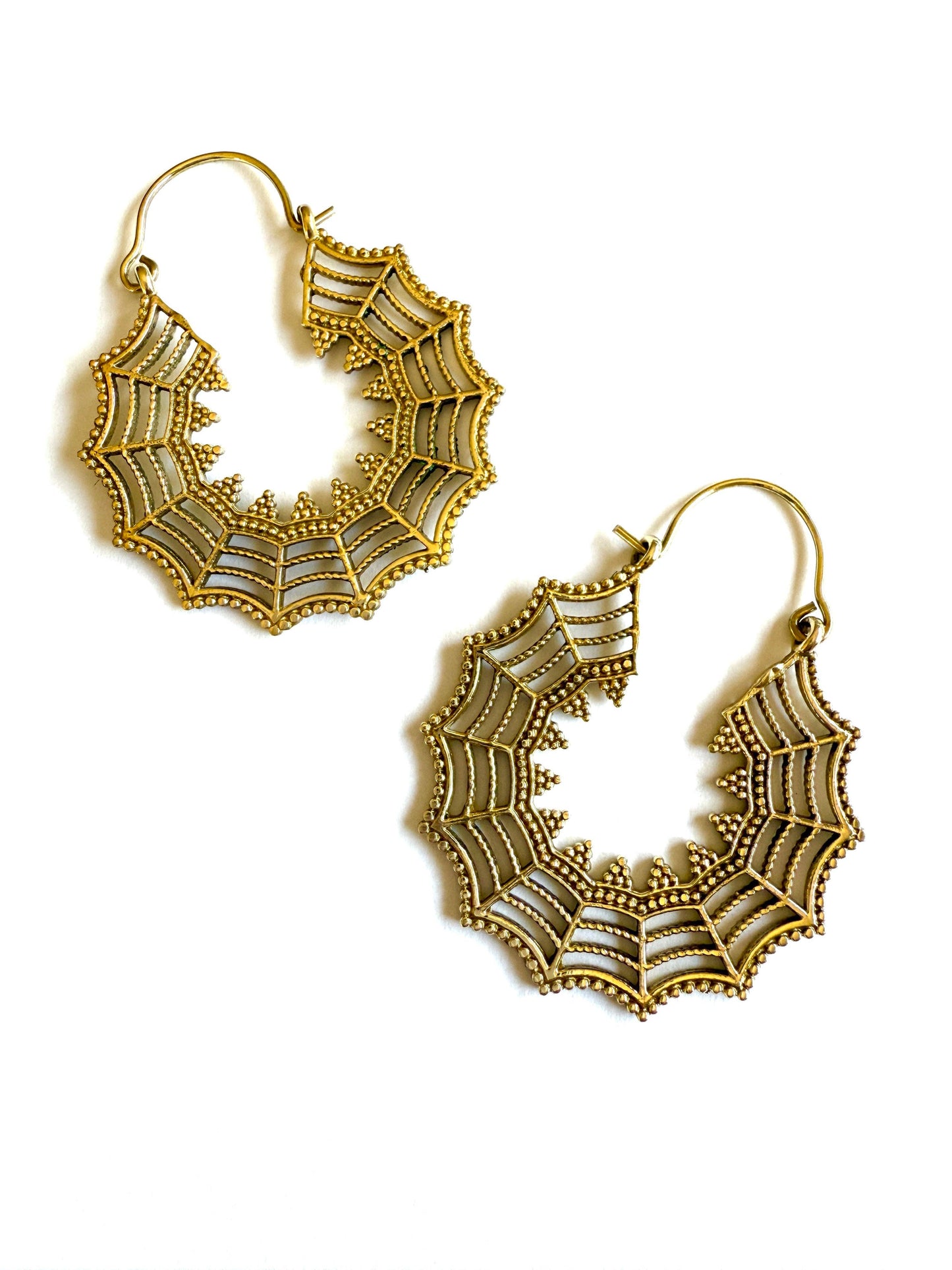 Boho Gal | Lareena Brass Hoop