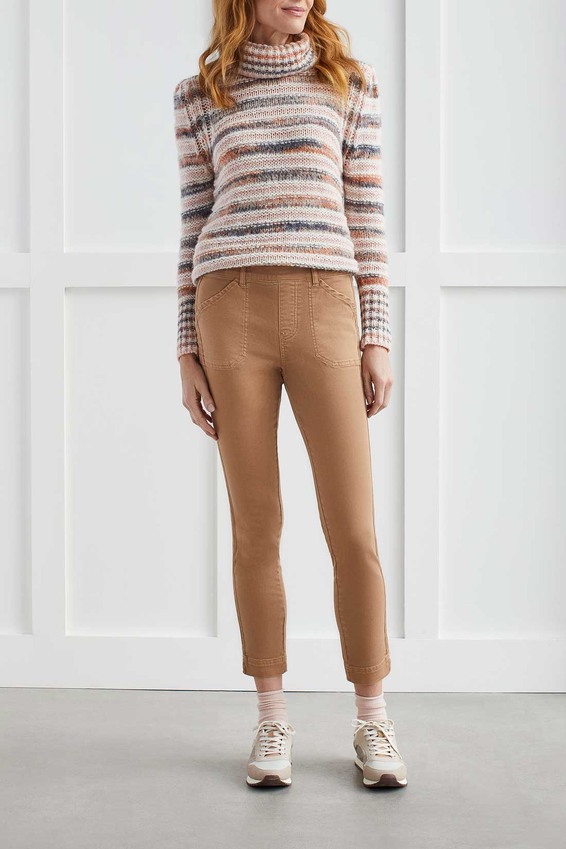 Tribal-Pull on/Pocket Pants-Cin