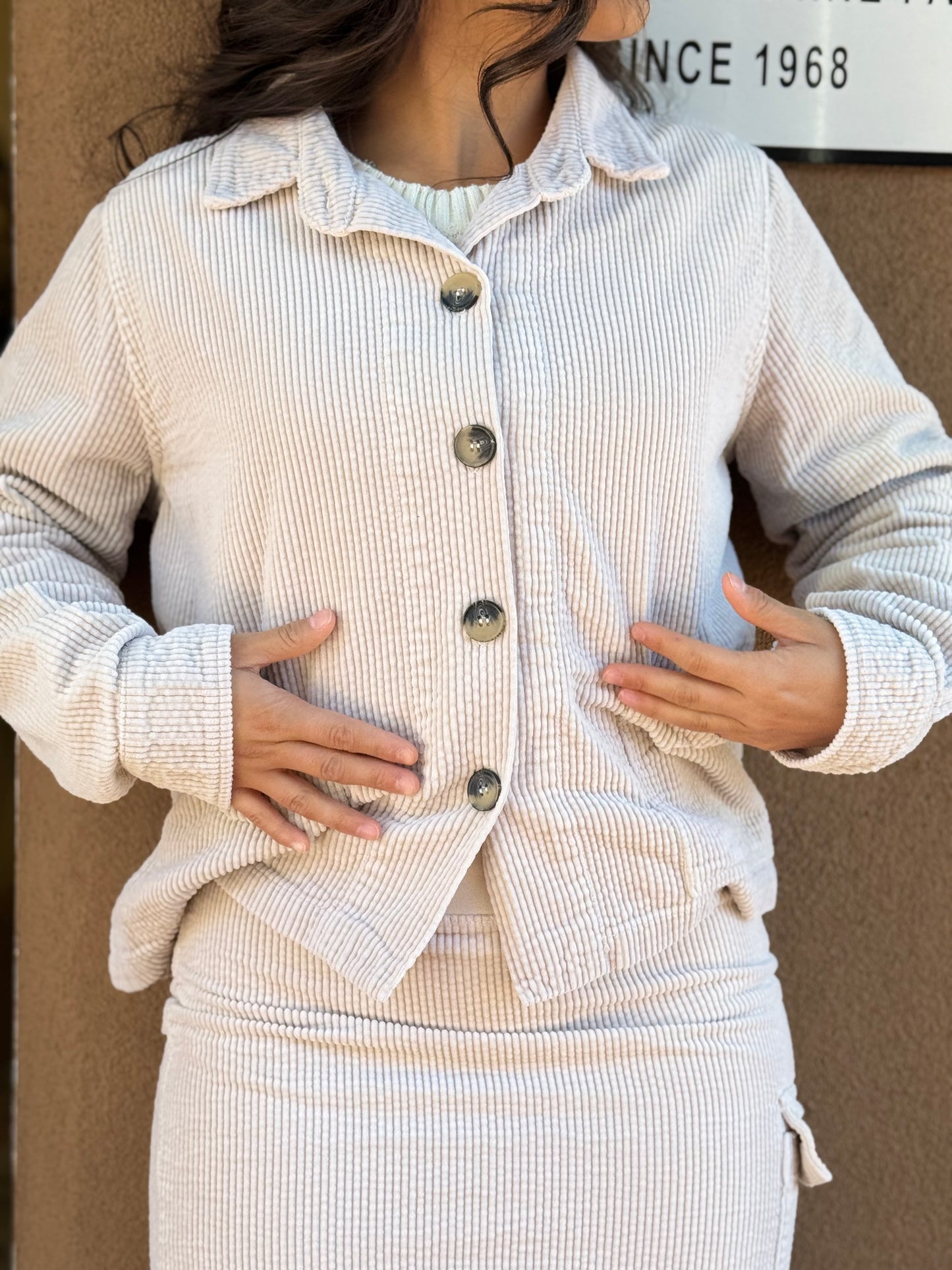 Cutloose | Cropped Cord Jacket