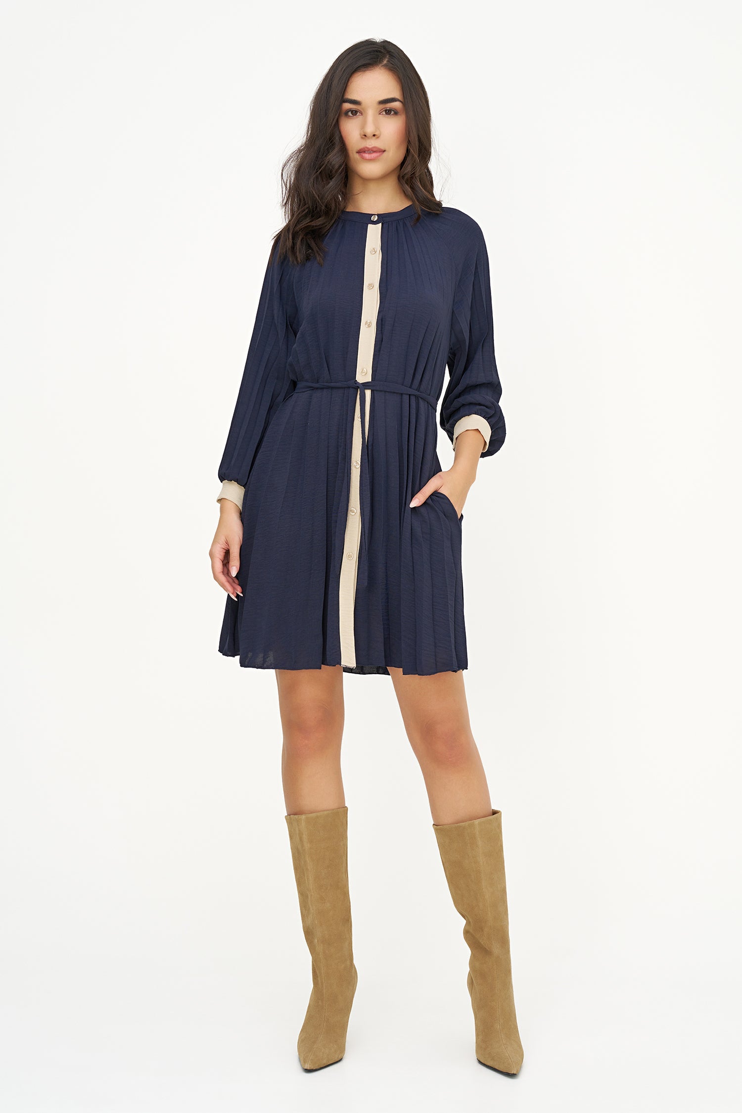 blue navy made in italy dress Fashions change and so Size:US 16 / IT 52 A dream is a June-SaleonSale_FinalSale