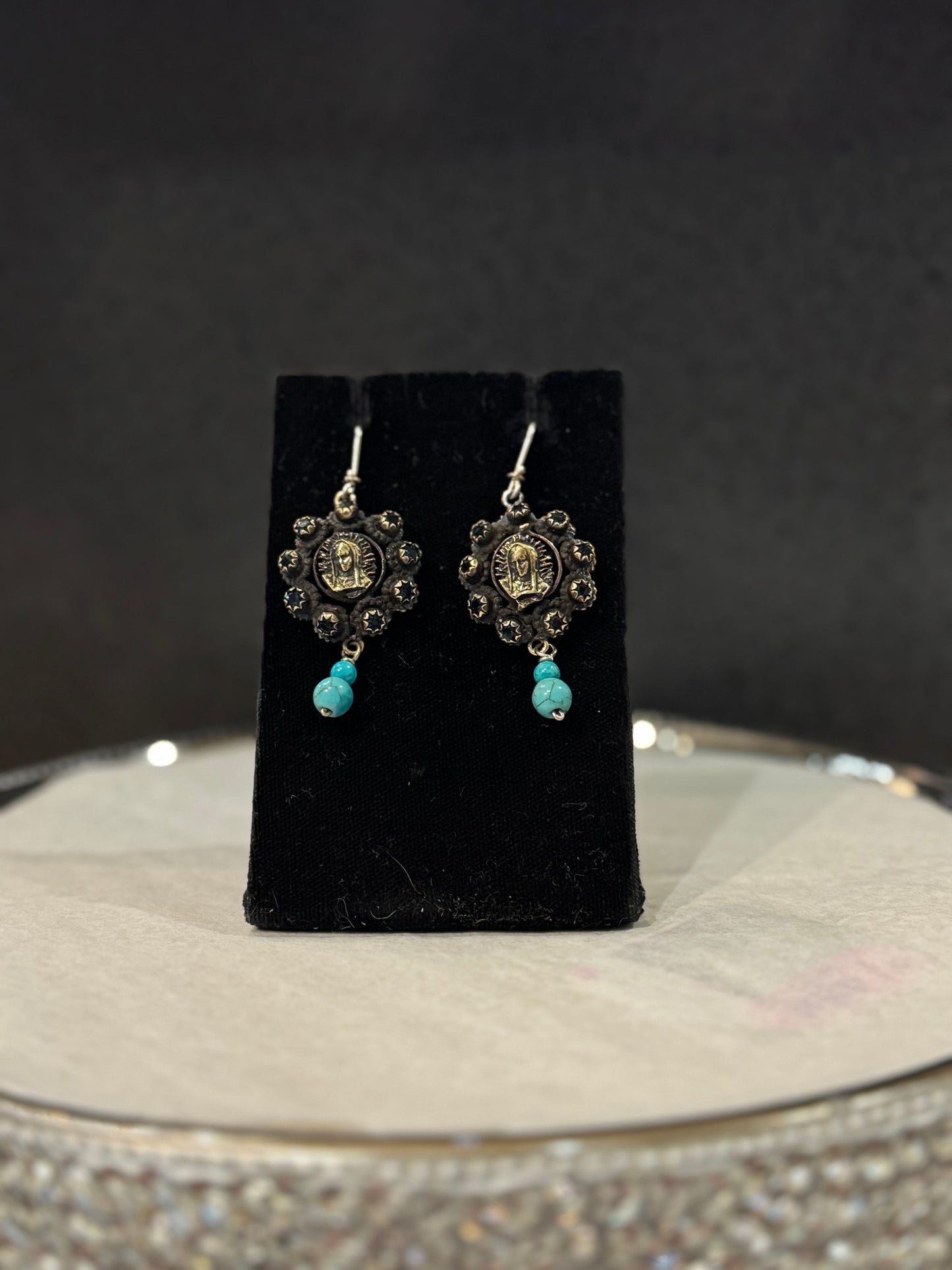 Barbosa | Dangling Halo Lady Earrings