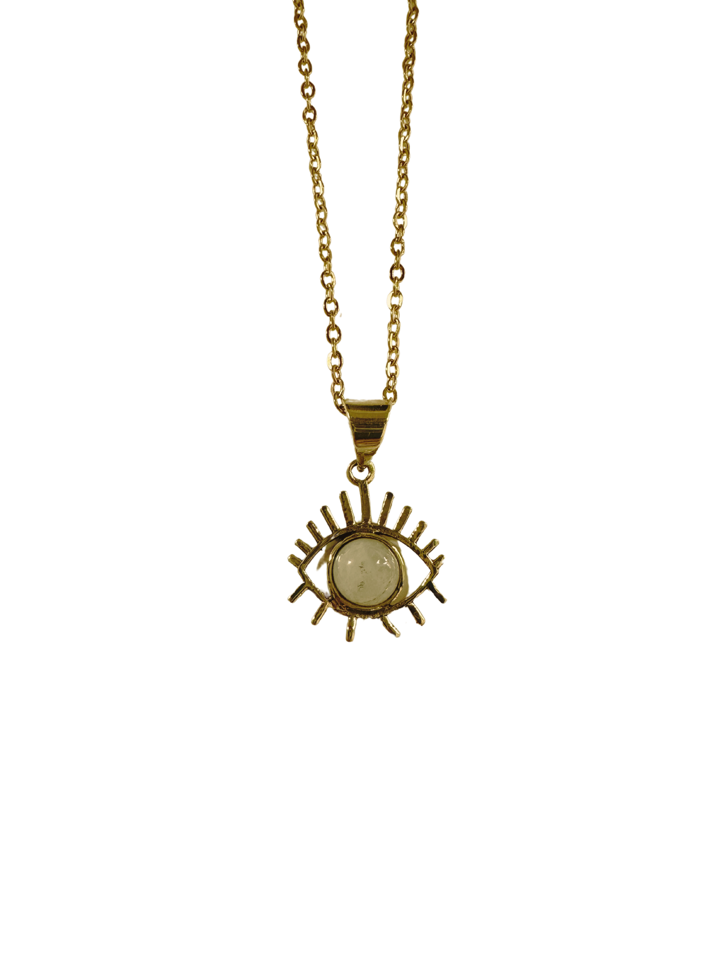 Boho Gal | Divine Eye Moonstone Pendant