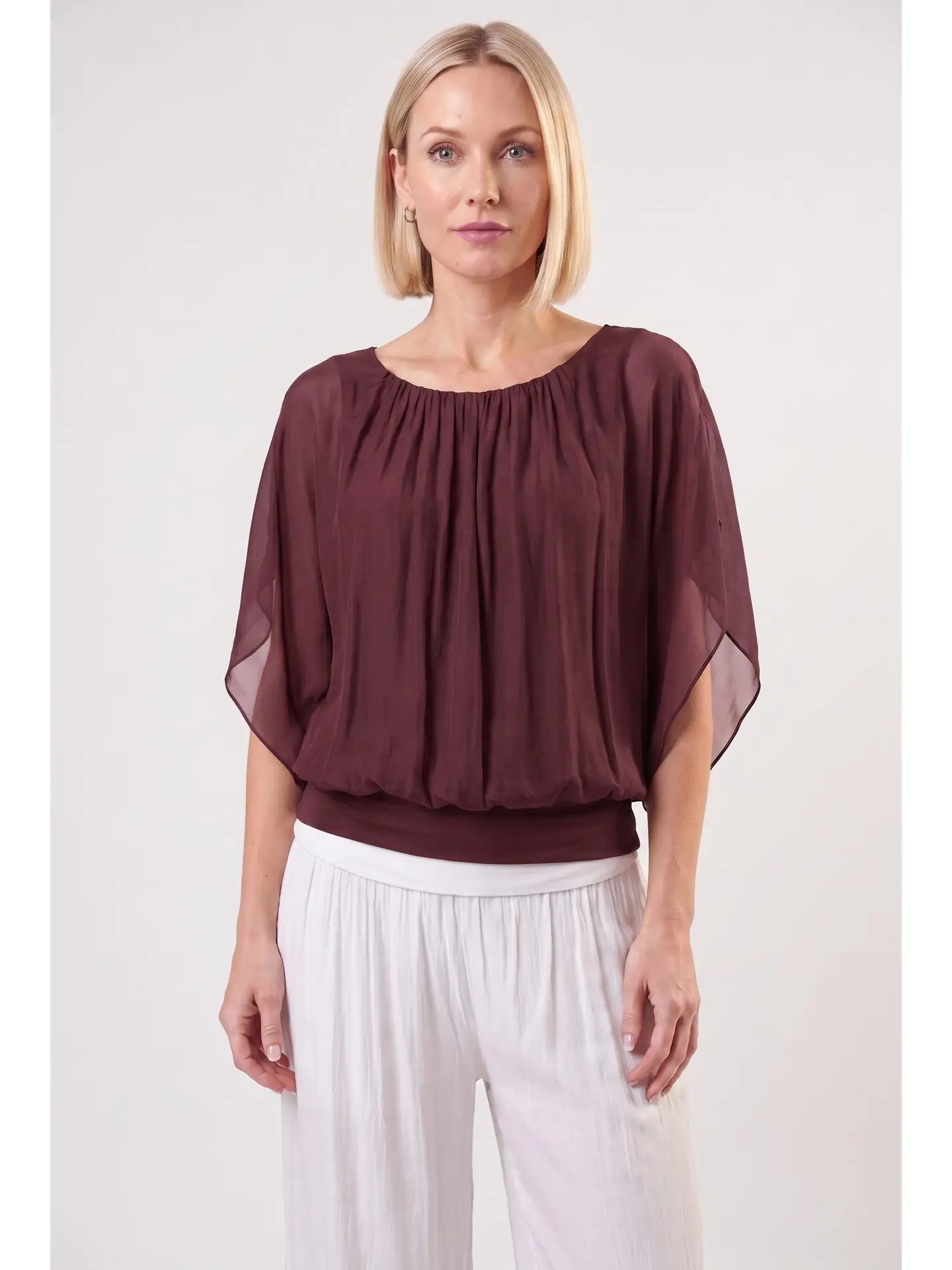 TINA | Aurora Flutter Top | O/S