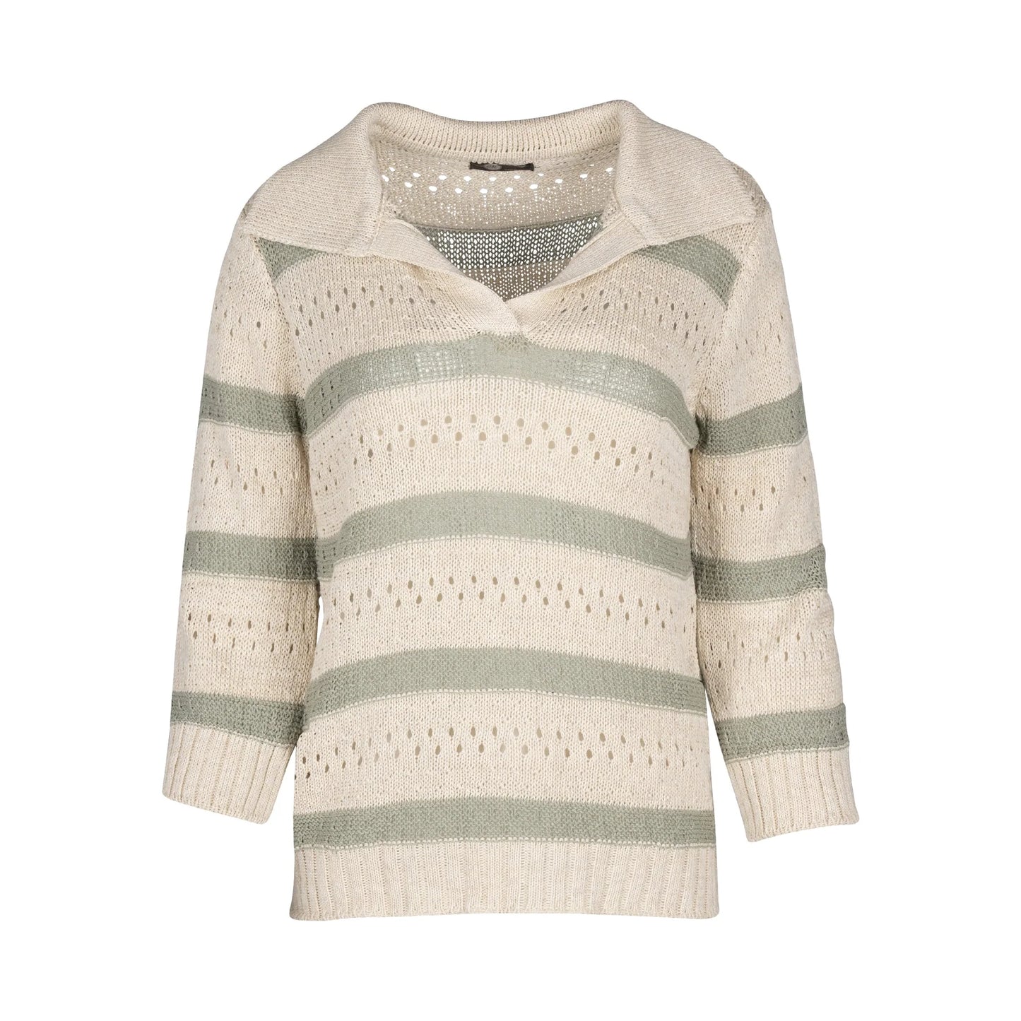 Made in Italy | Cruise Knit Sweater | Tea Stripe
