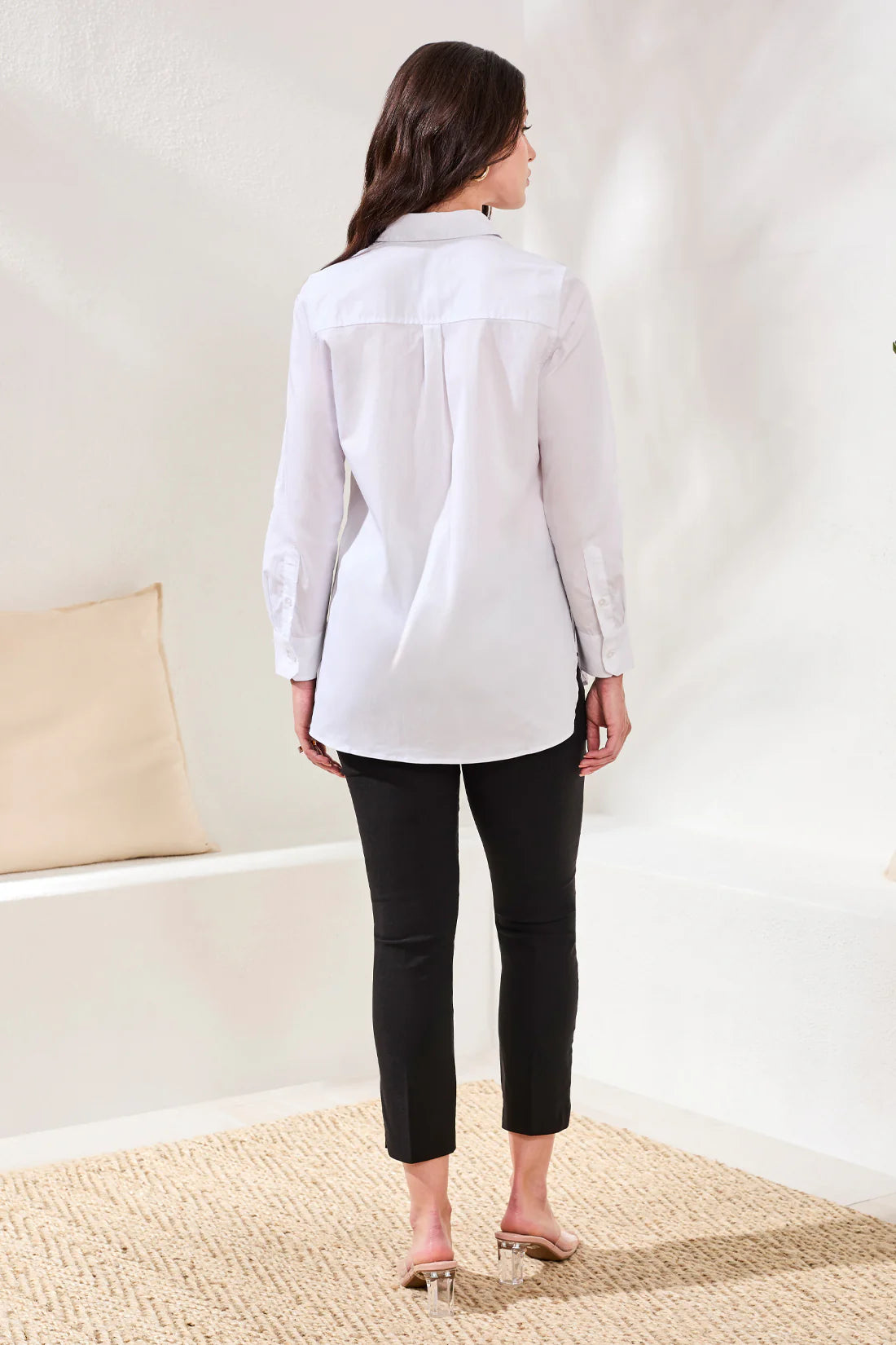 Tribal | Classic White Button Up Shirt