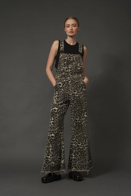 Aaron & Amber | Milly Wide Leg Denim Overall