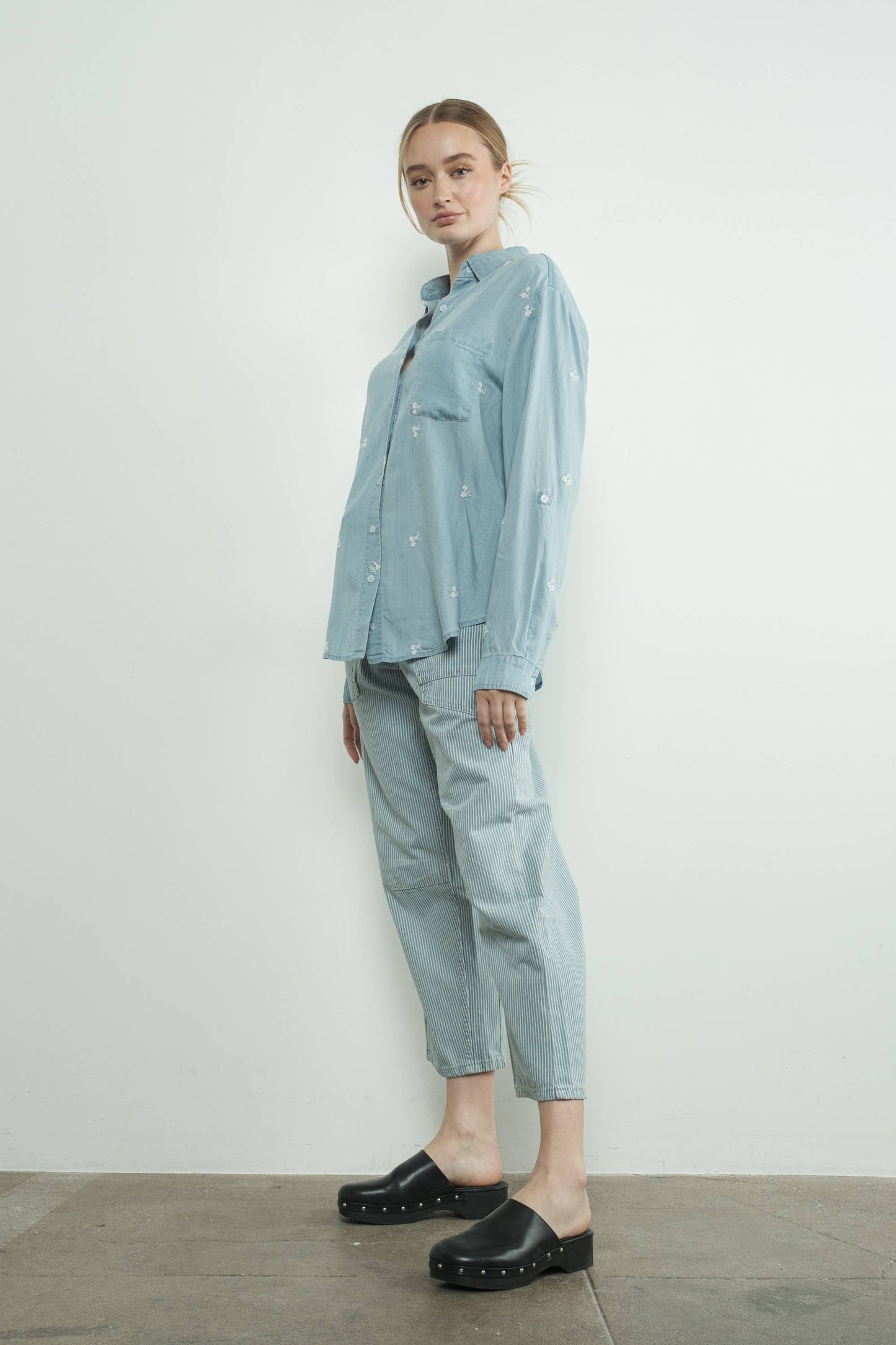 Aaron & Amber | Chambray Shirt
