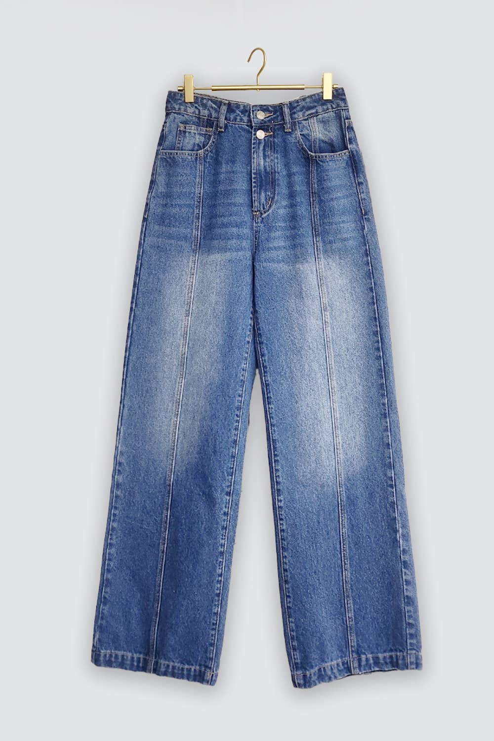 Aaron & Amber | Wide Leg Jeans