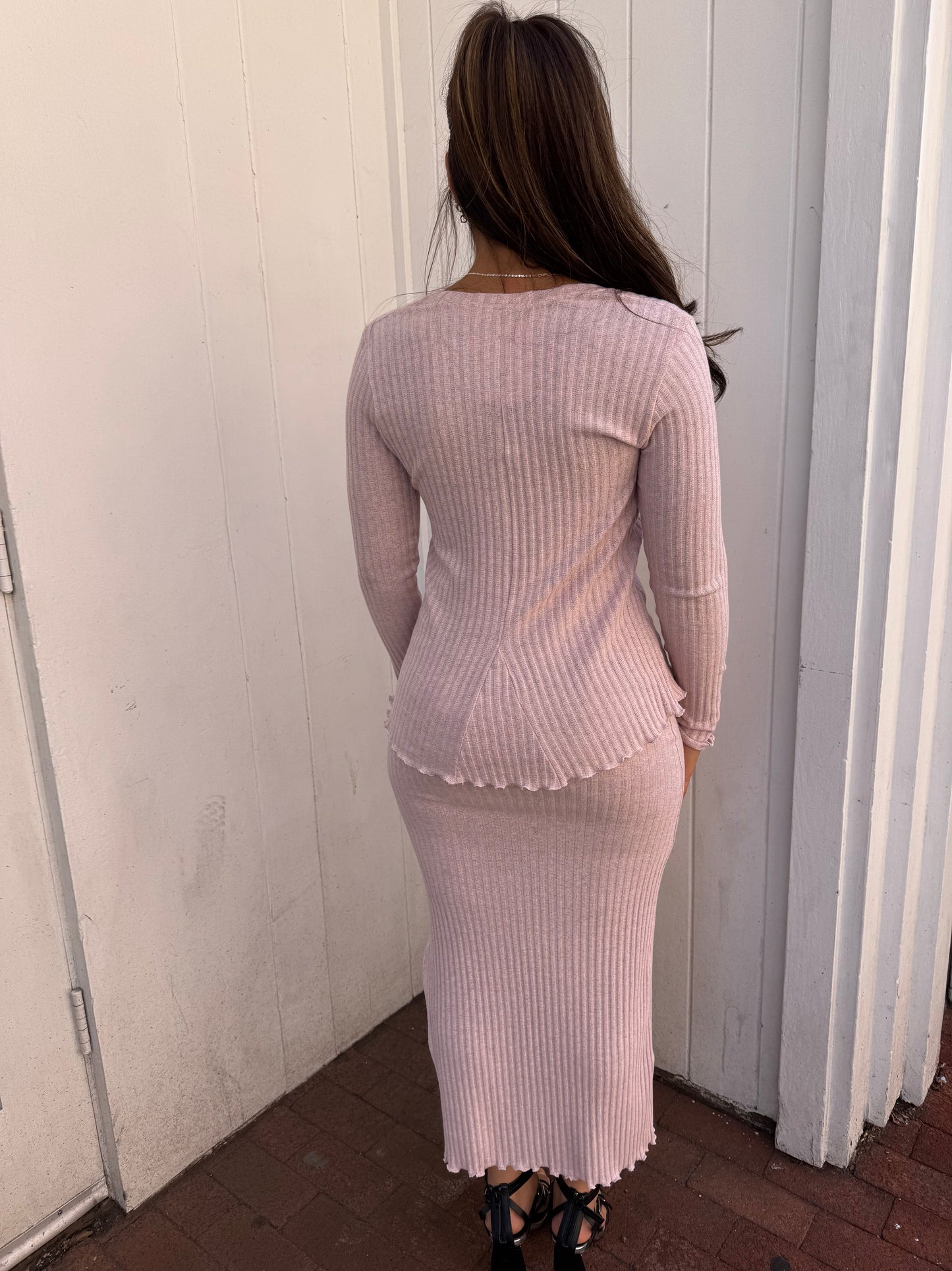 Bucko | Eileen Sweater | Pastel Pink
