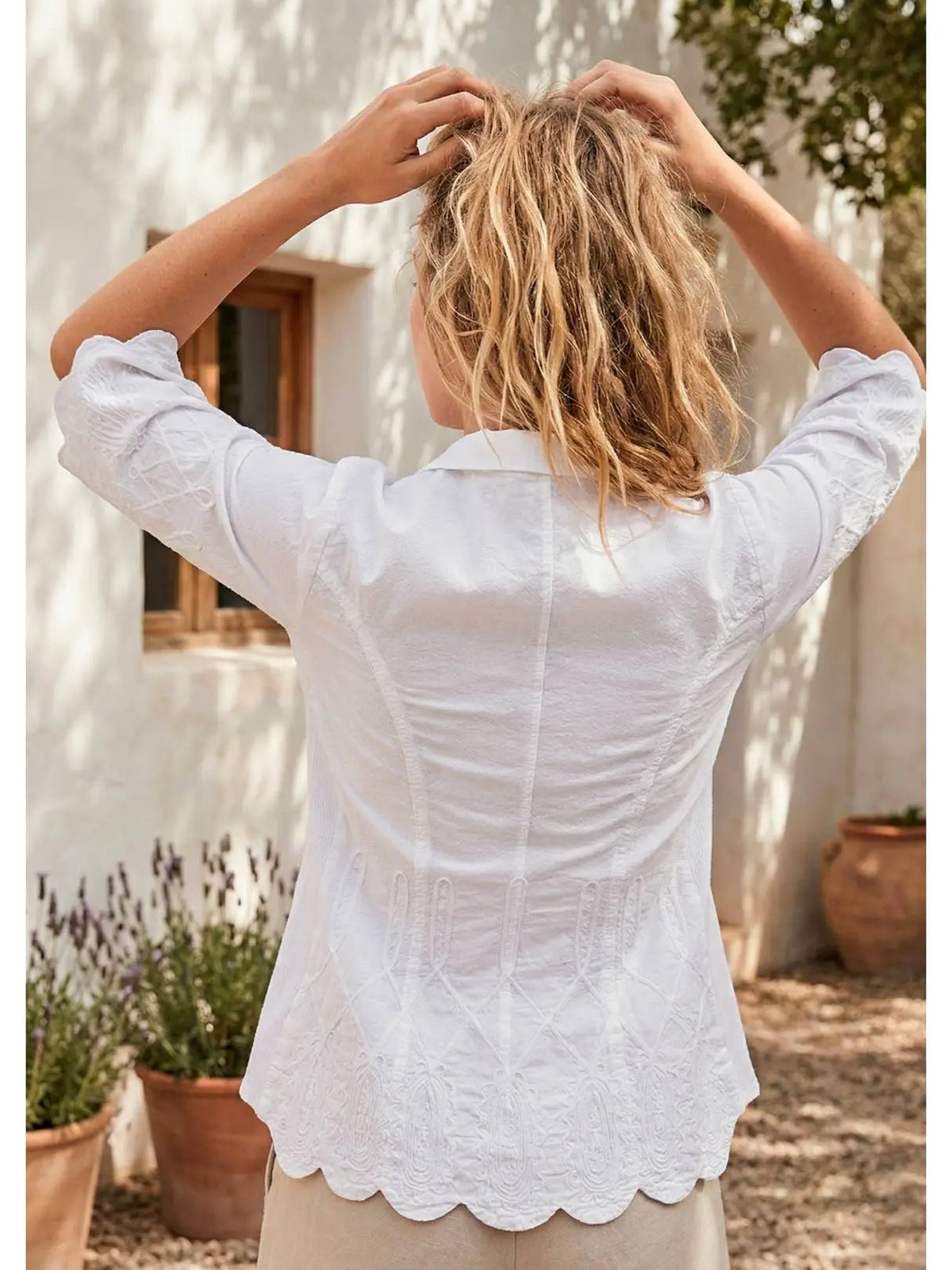 Gretty Zueger | Allie Cotton Blouse