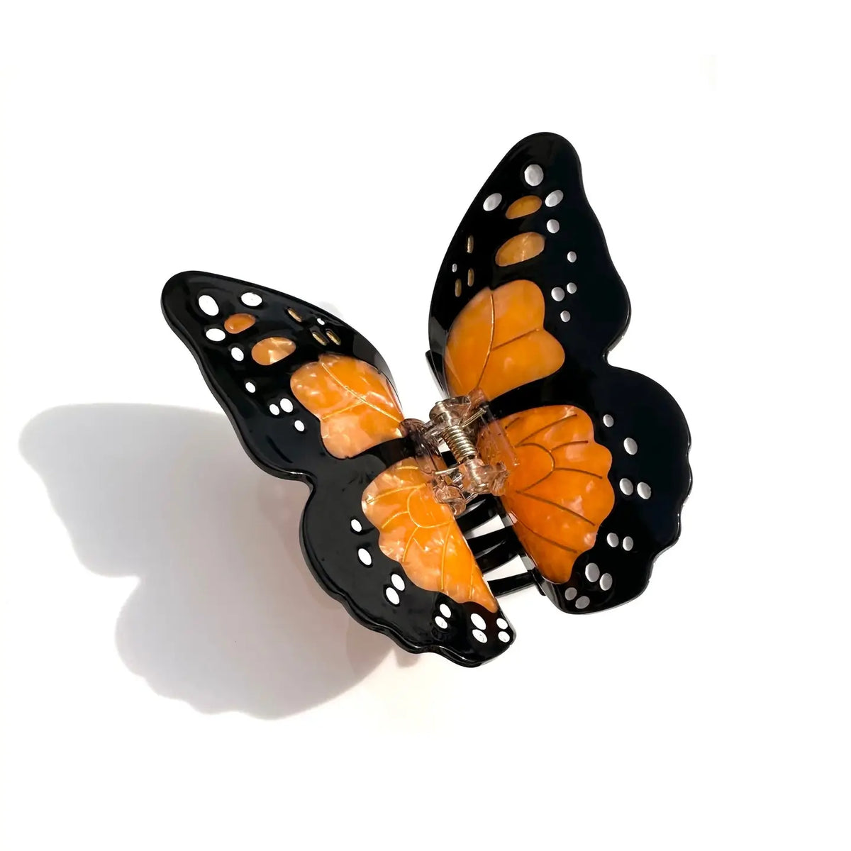 Solar Eclipse | Monarch Butterfly Hairclip