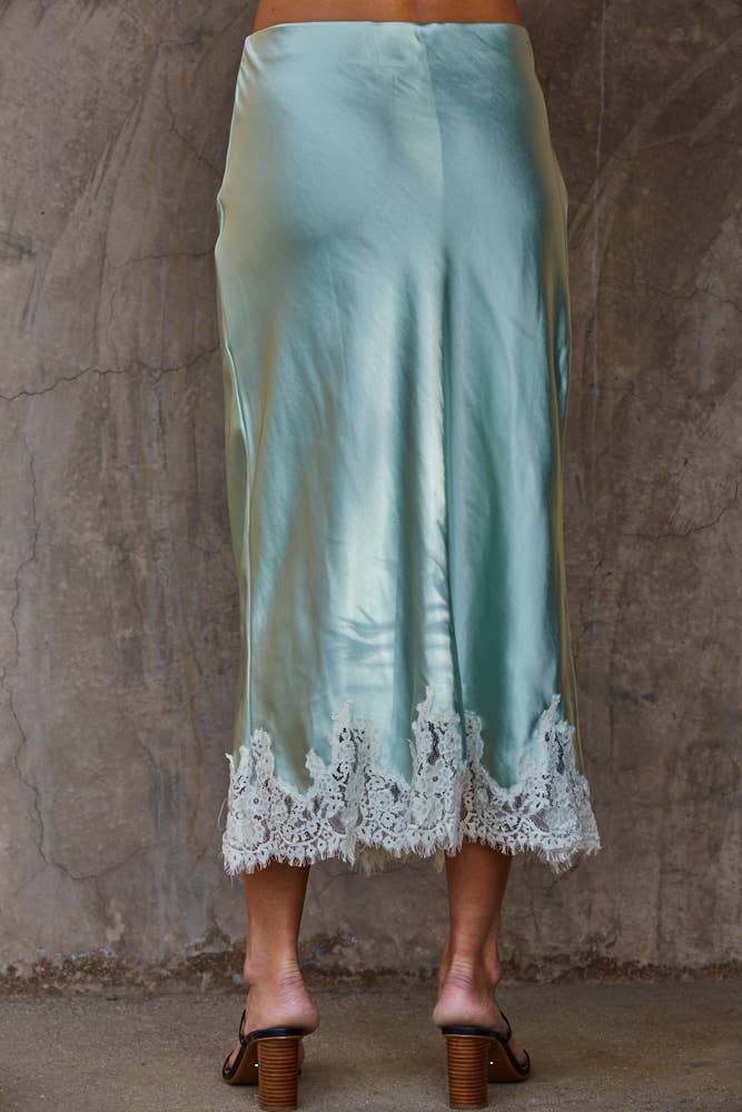 By Together | Woven Midi Skirt