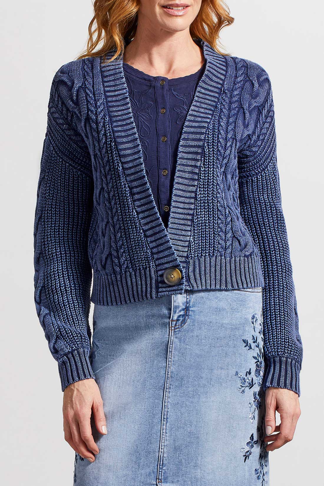 Tribal- Sweater Shacket- Nightfall