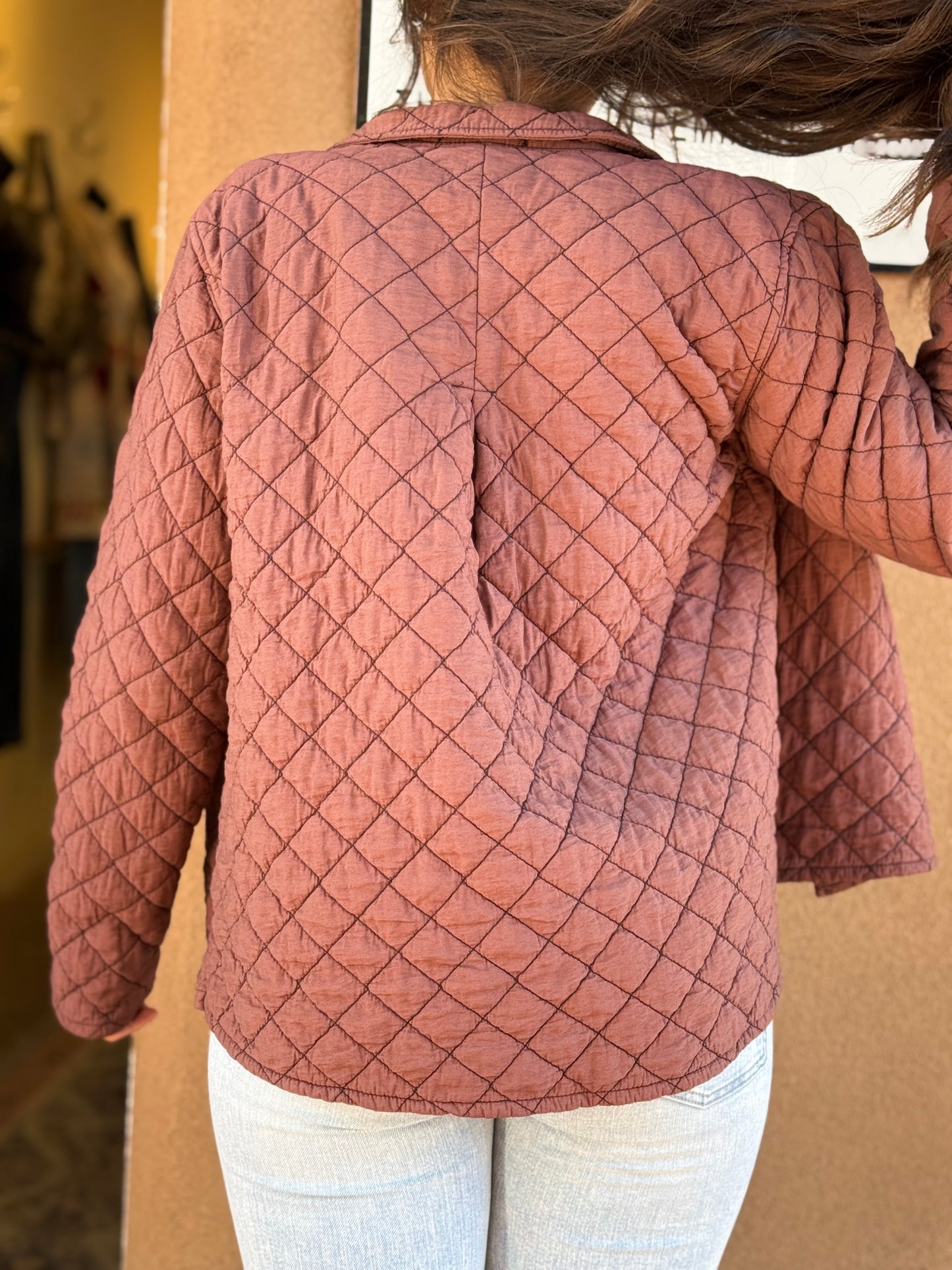 Cutloose | Quilted Crop Jacket