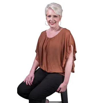 TINA | Aurora Flutter Top
