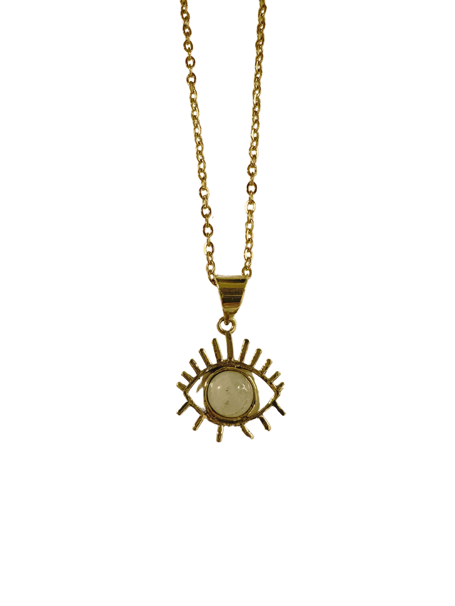 Boho Gal | Divine Eye Moonstone Pendant