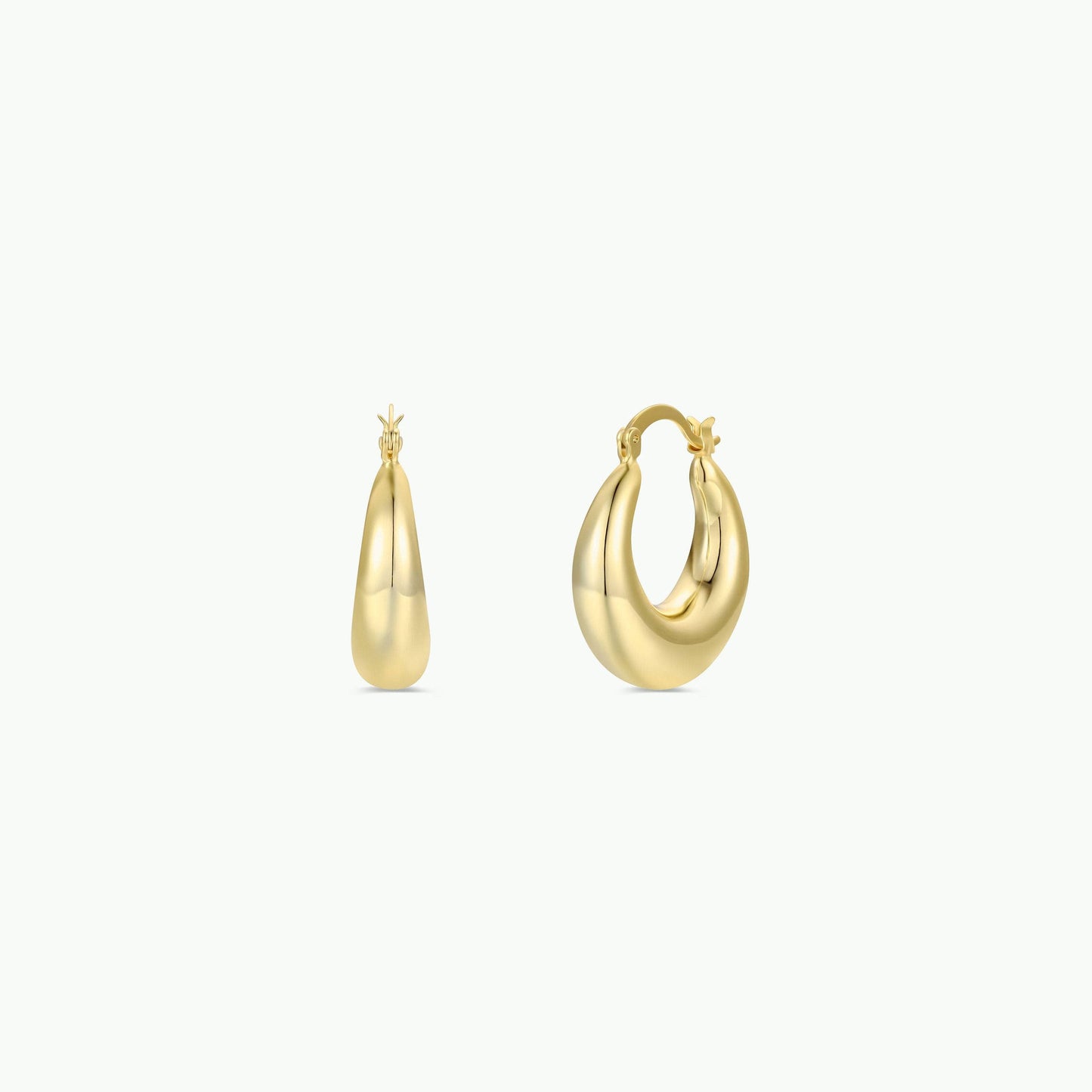 JaxKelly | Sculptural Wide Hoops