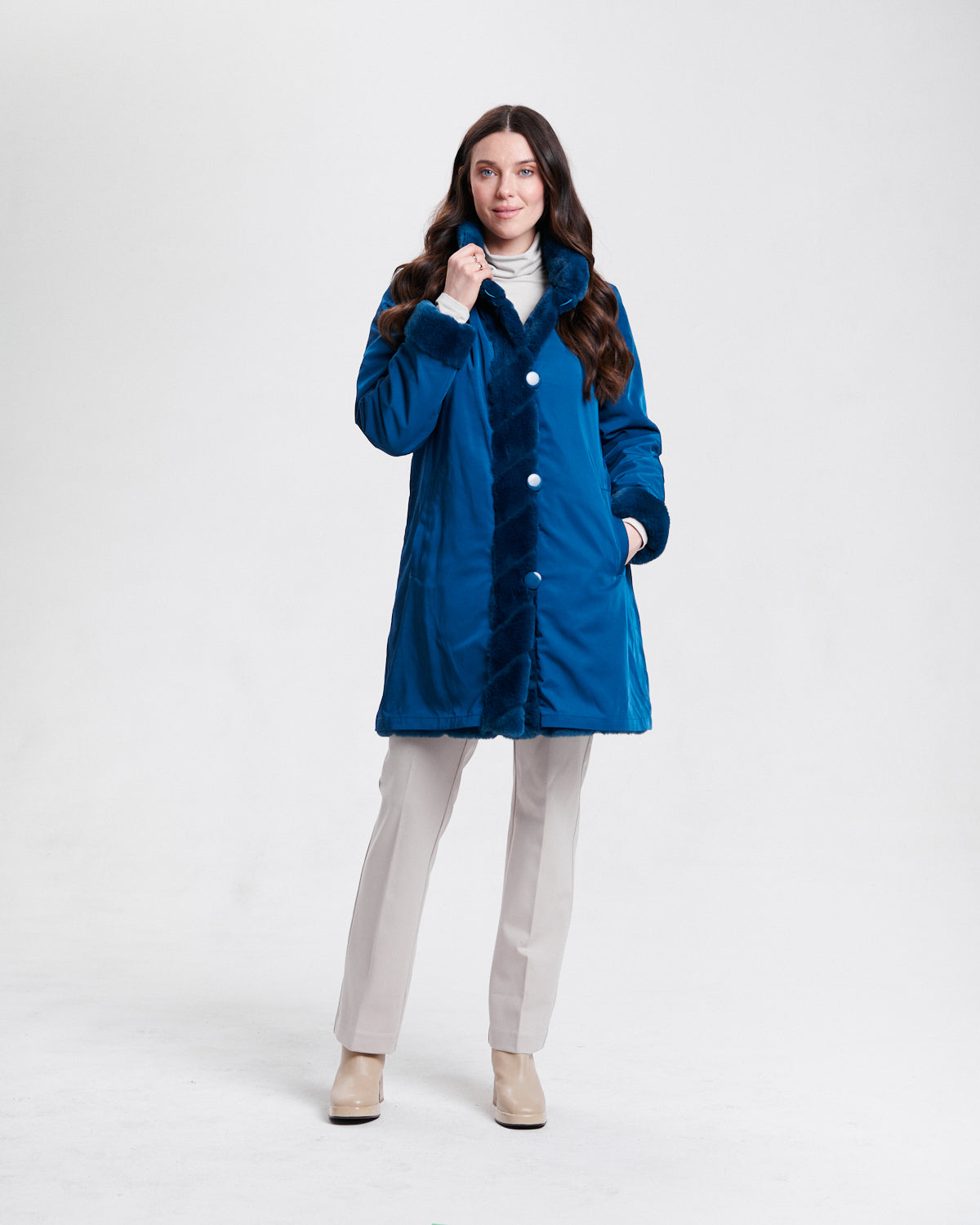 Nikki Jones | Reversible Fur Coat