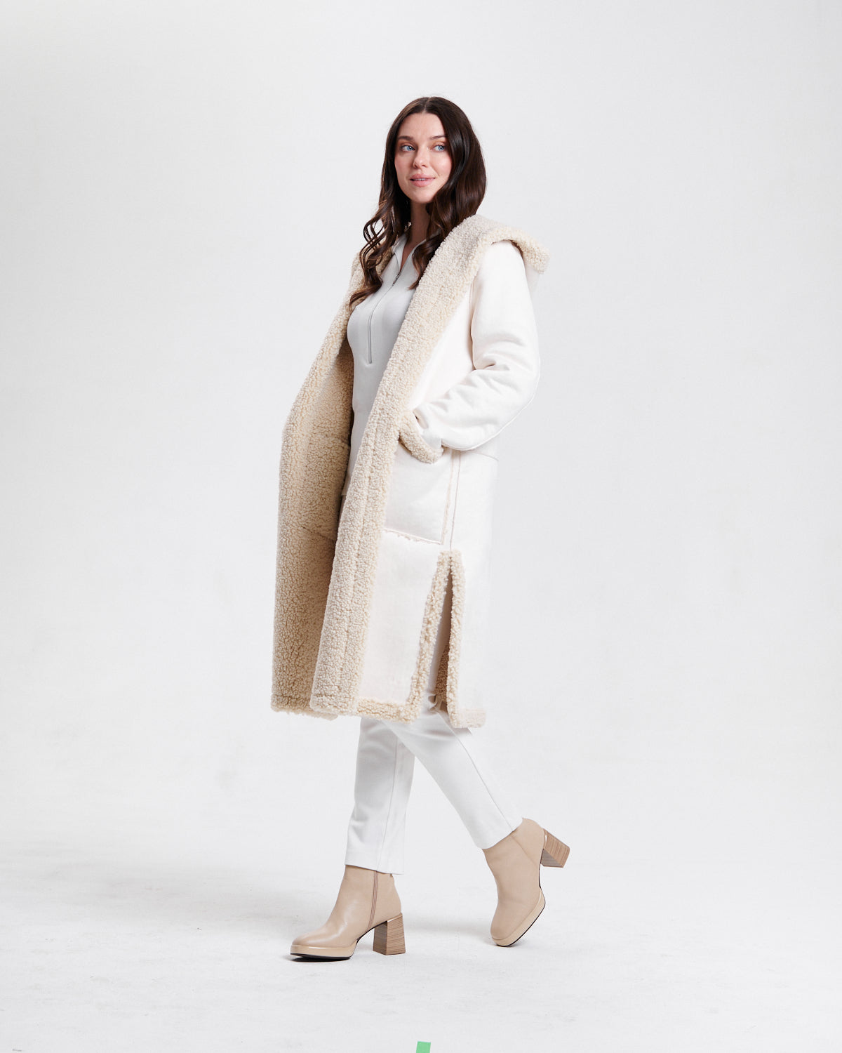 Nikki Jones | Shearling to Sherpa Coat