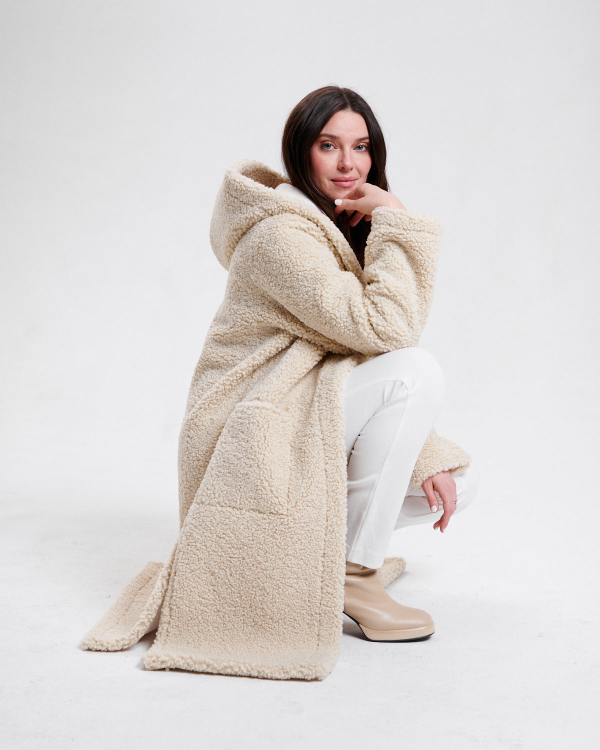 Nikki Jones | Shearling to Sherpa Coat