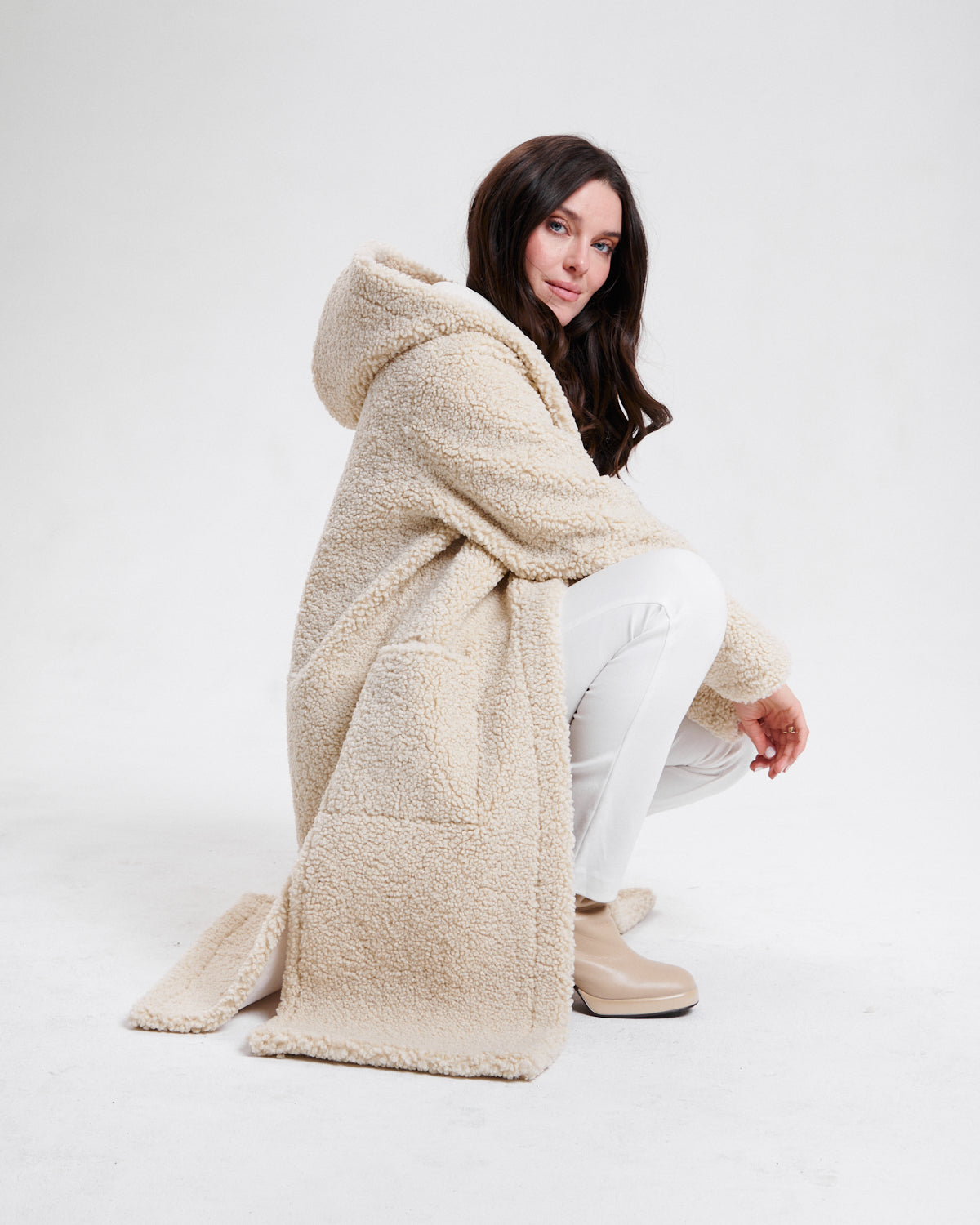 Nikki Jones | Shearling to Sherpa Coat