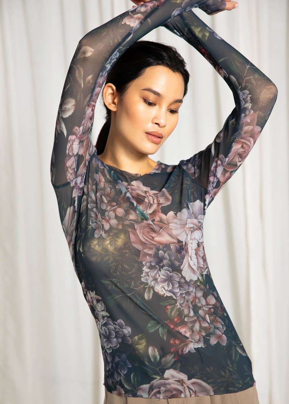 AMB Designs | Romantic Sheer Top