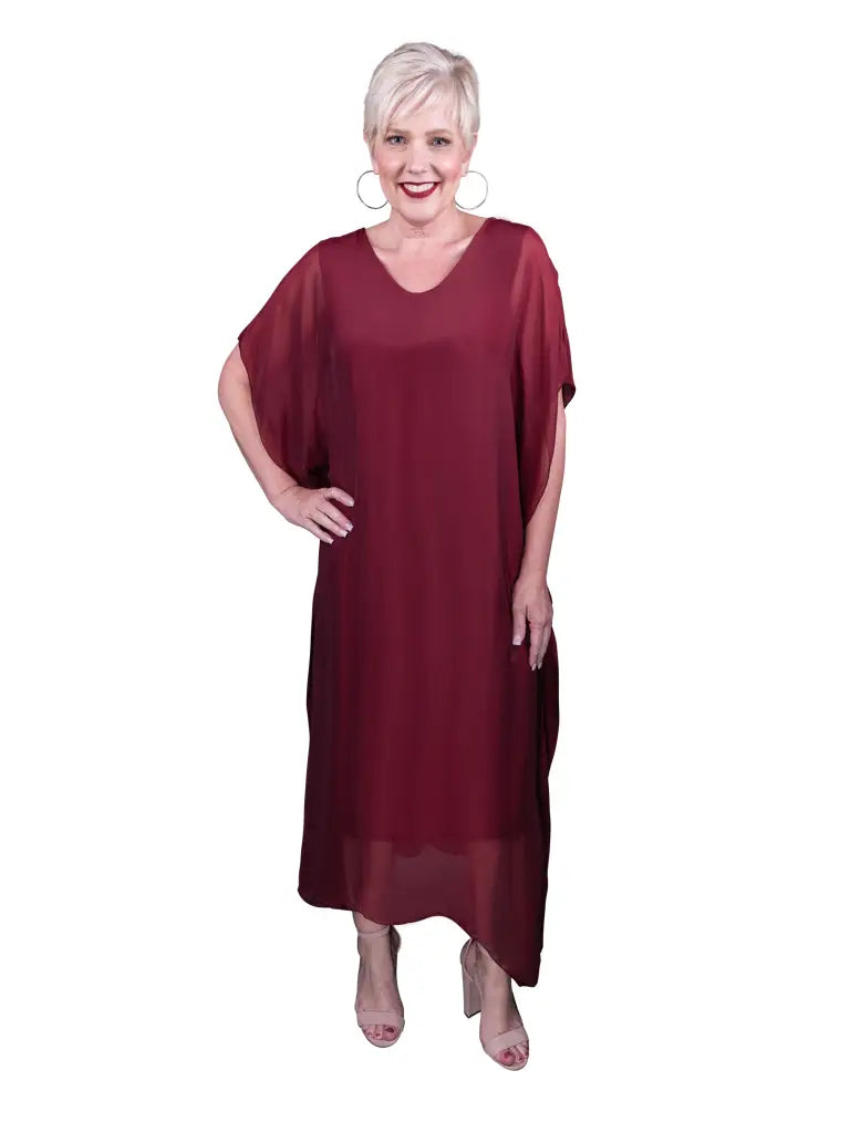 TINA | Helen Silk Dress | OS
