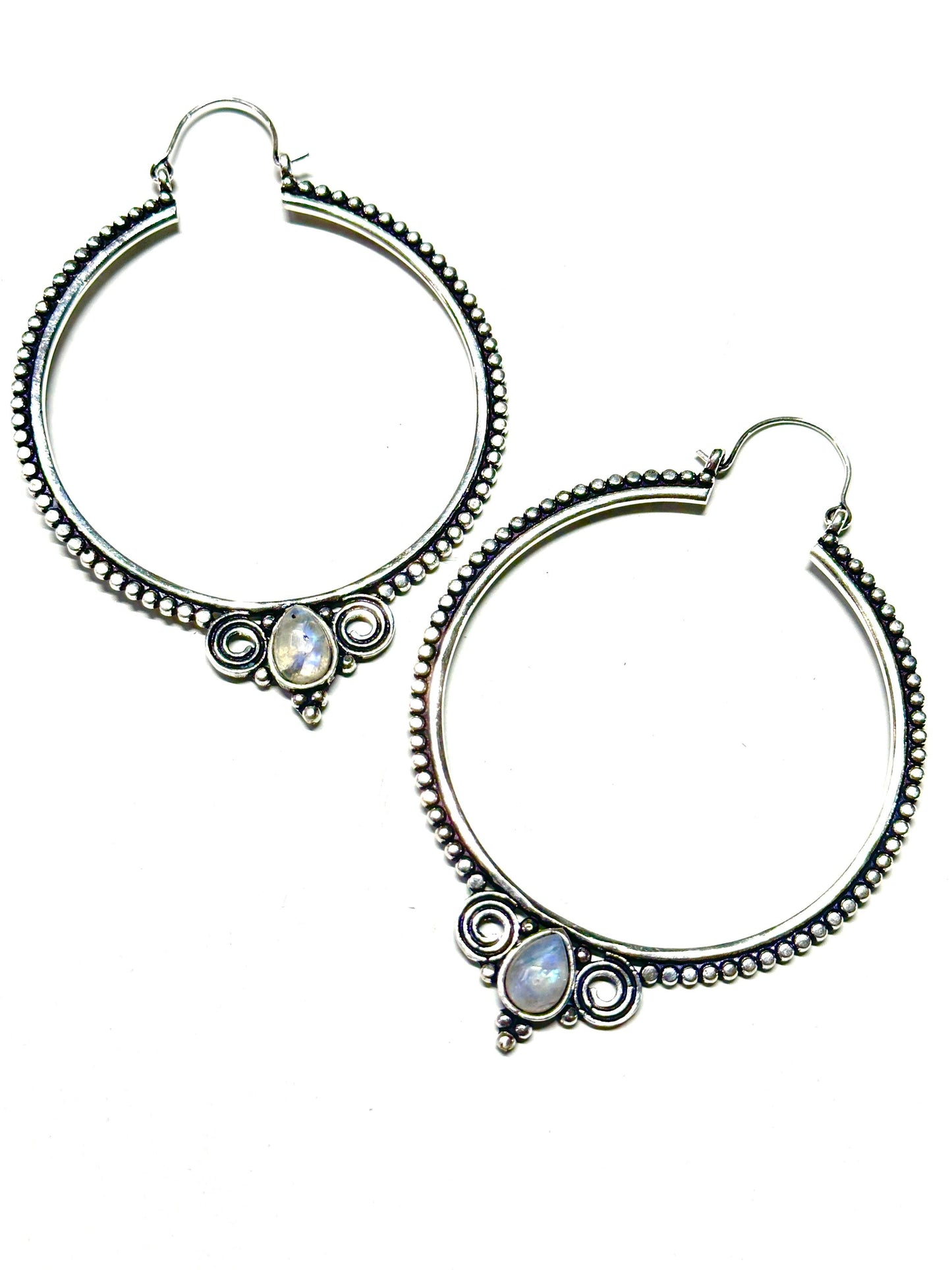 Boho Gal | Sulita Brass Moonstone Earring