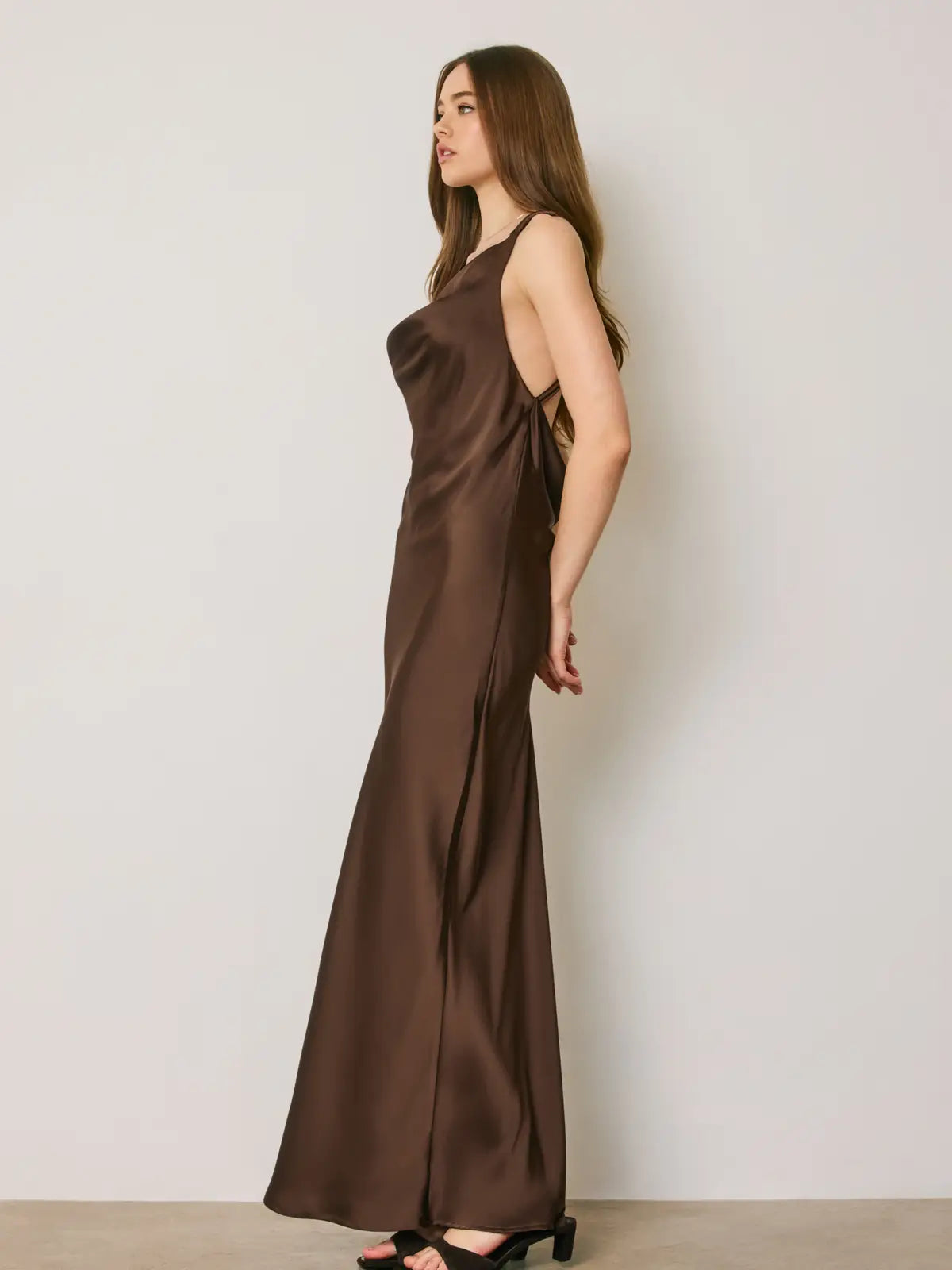 Dress Forum | Twisted Strap Maxi Dress