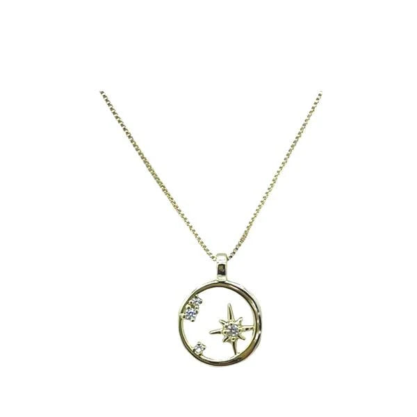 Athena | Circled in Stars Necklace