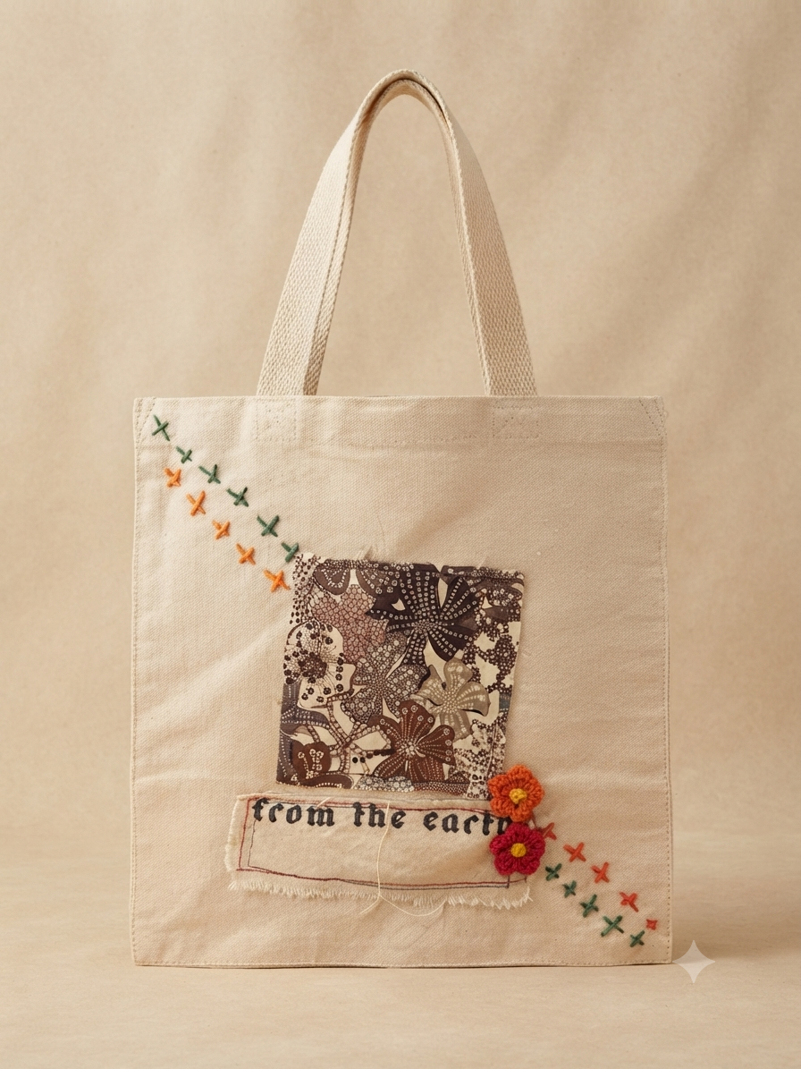 Francesca Glaspell Designs | From The Earth Tote