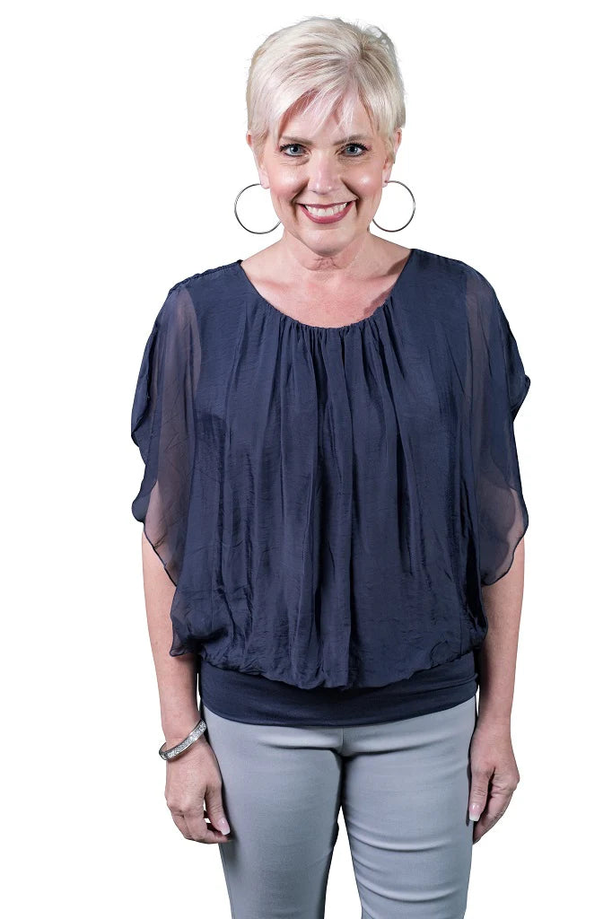 TINA | Aurora Flutter Top | O/S