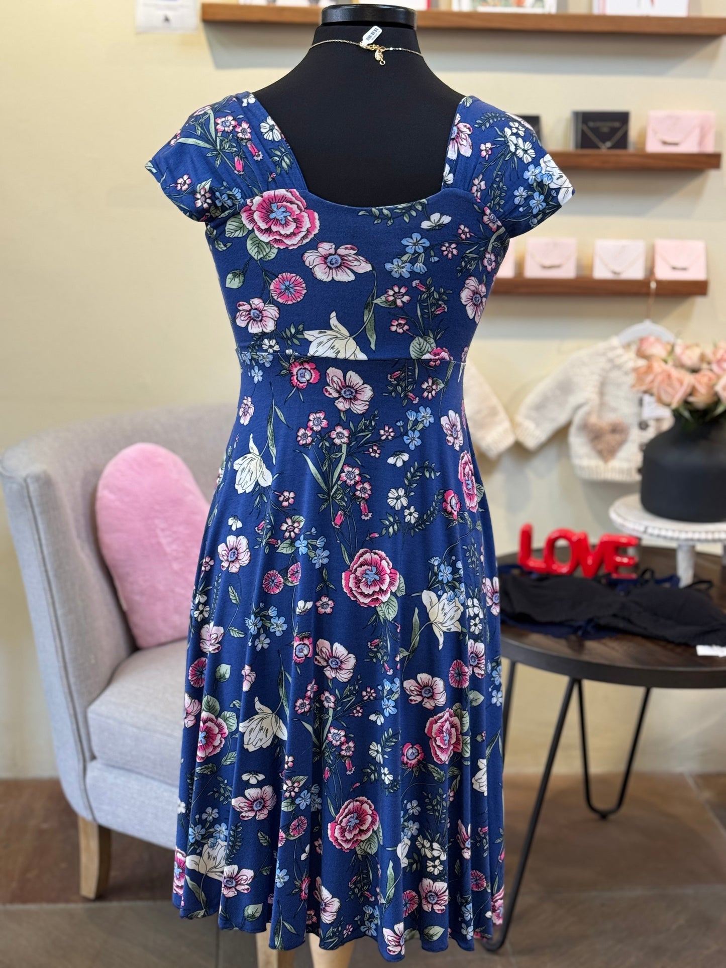 Bucko | Ava Dress | Royal Floral