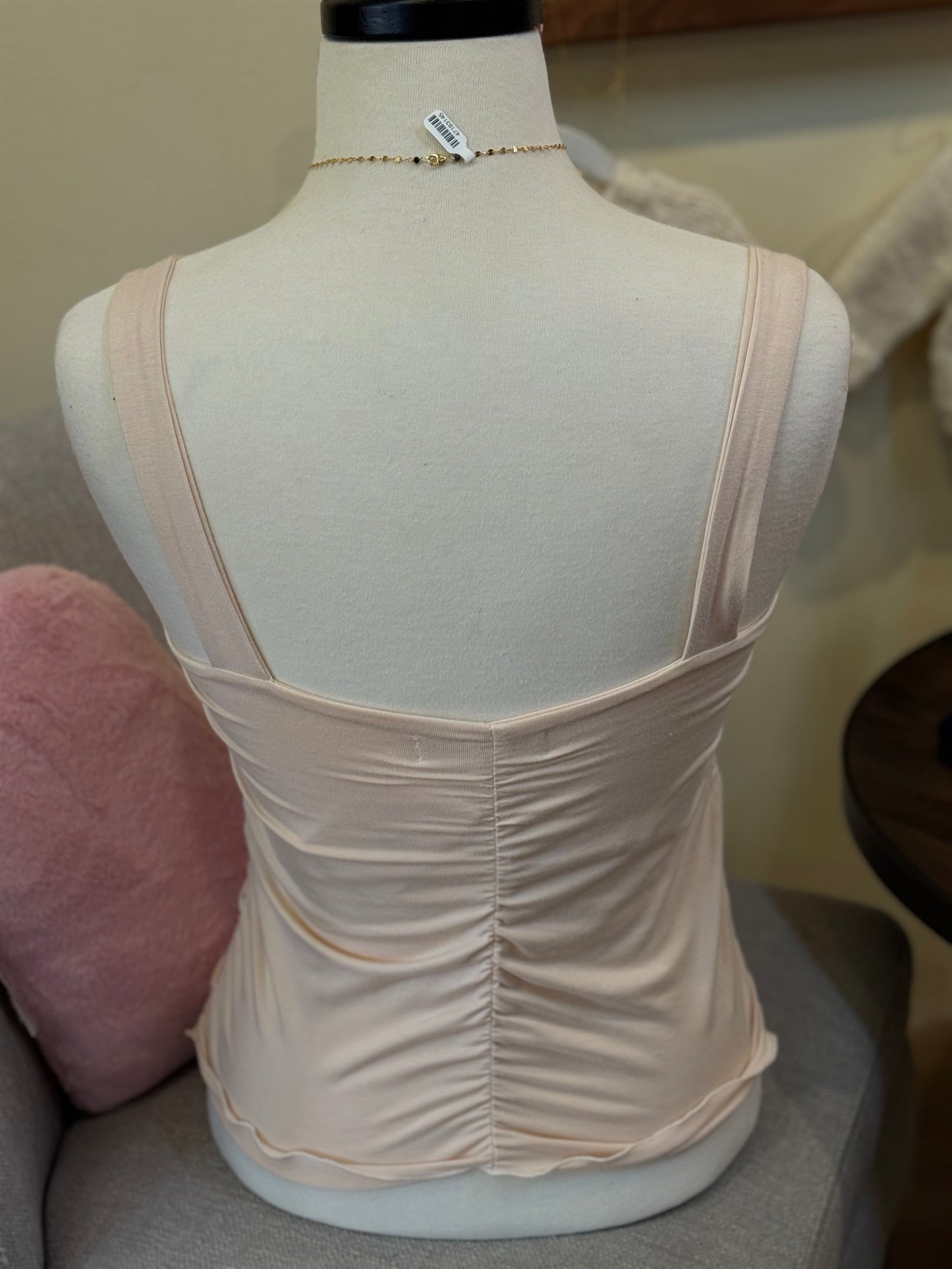 Bucko | Cora Ruched Top | Blush