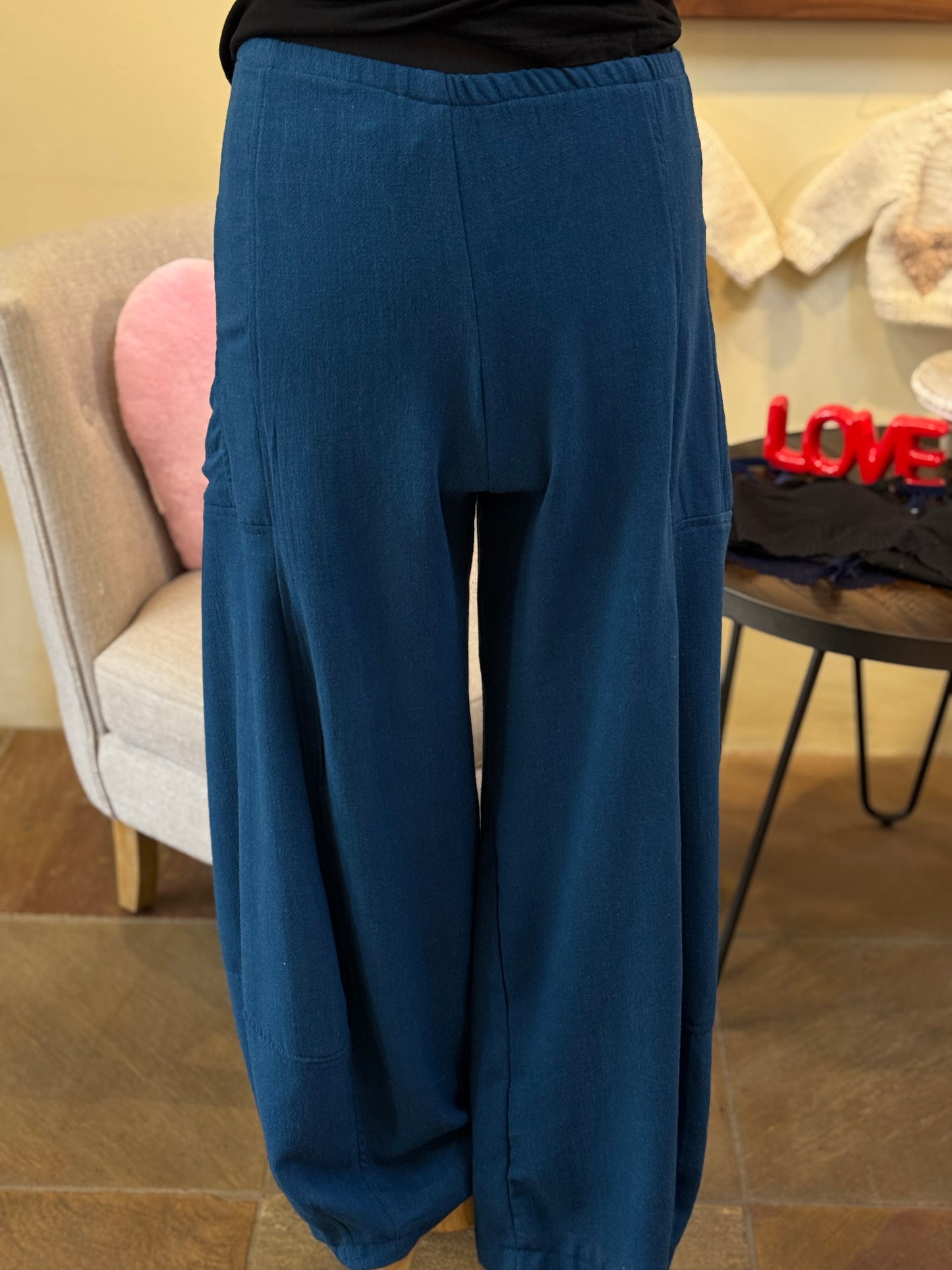 Bucko | V/L Lantern Pants |Teal