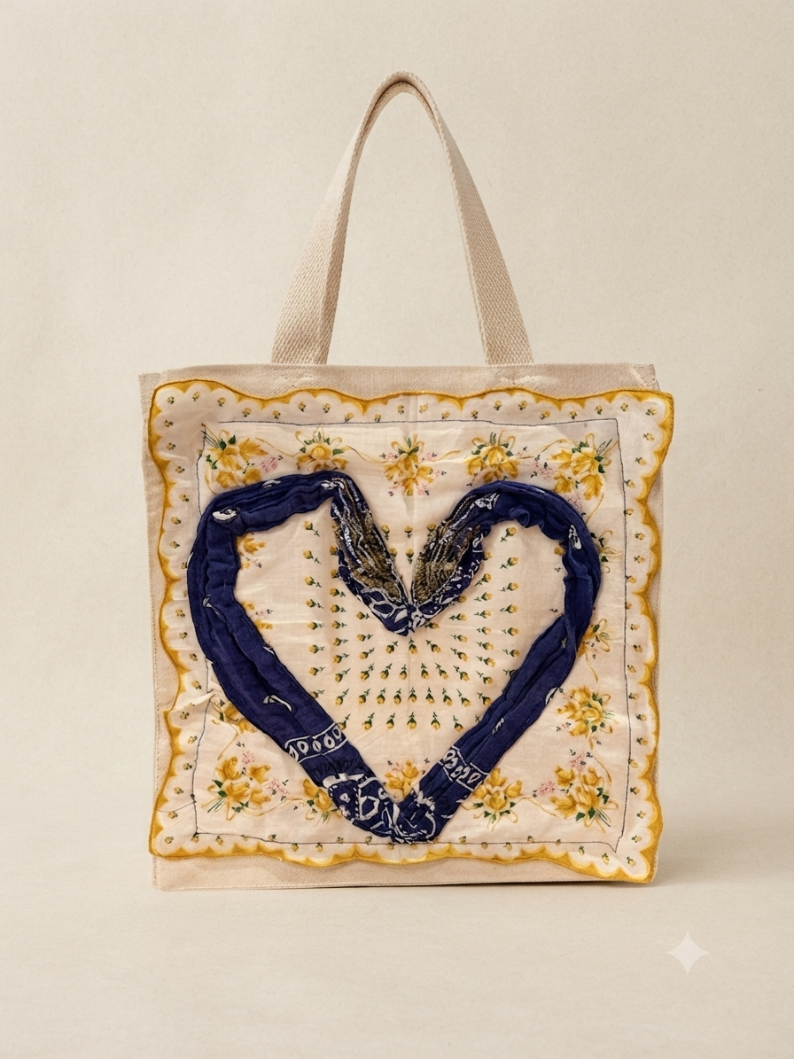Francesca Glaspell Designs | Handkerchief Tote