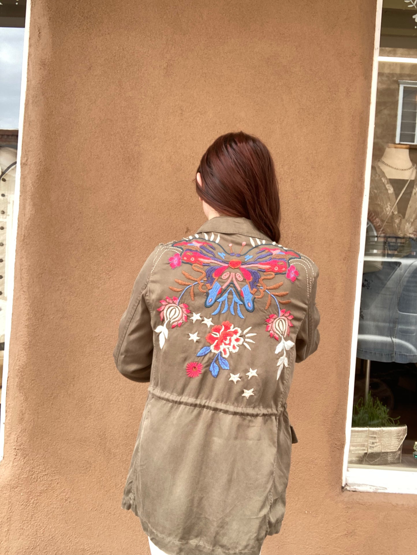 Johnny Was- Mika Military Jacket- Army