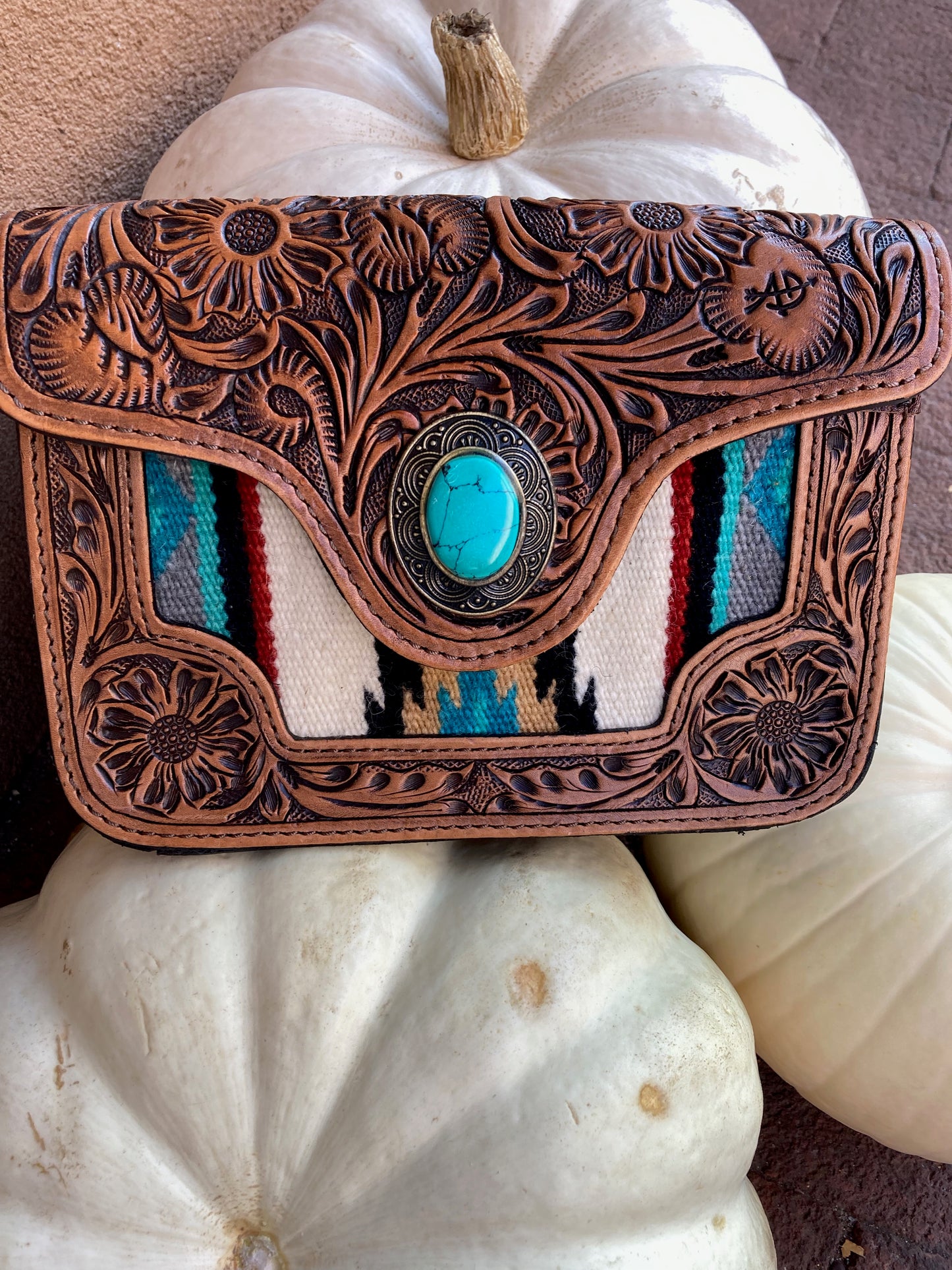 American Darling-Turquoise Stone Crossbody