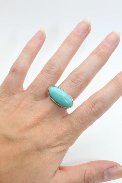 Skyli Designs | Baby Blue Bliss Ring | 7.5