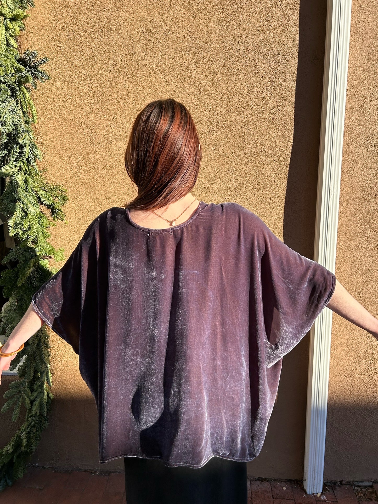 Cutloose | Velvet Shawl Cardi
