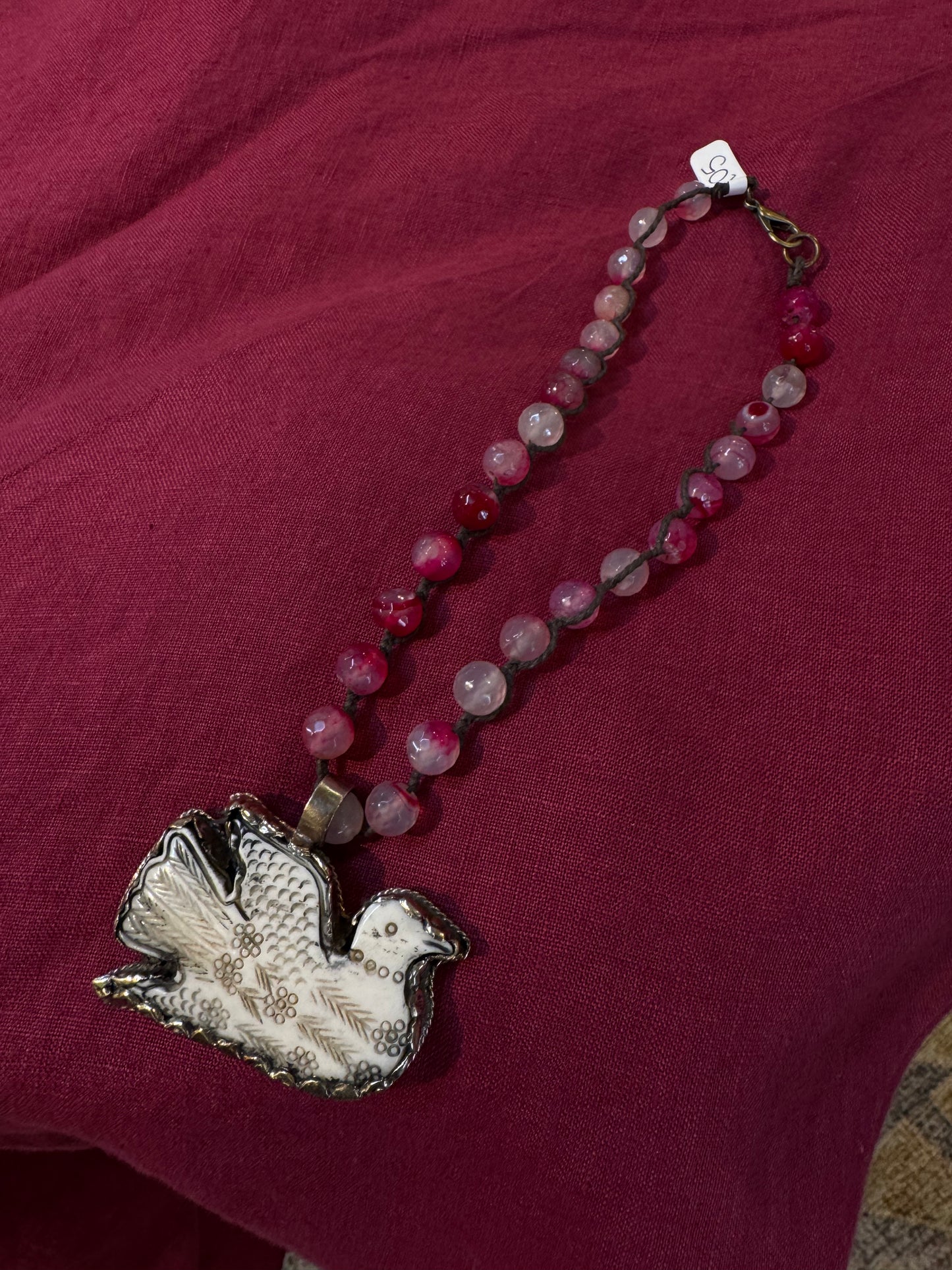 Tara Gasparian | Bone Dove Necklace