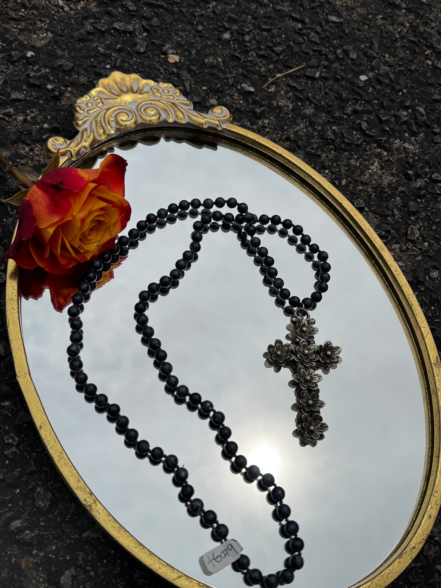 Tara Gasparian | Long Cross Necklace