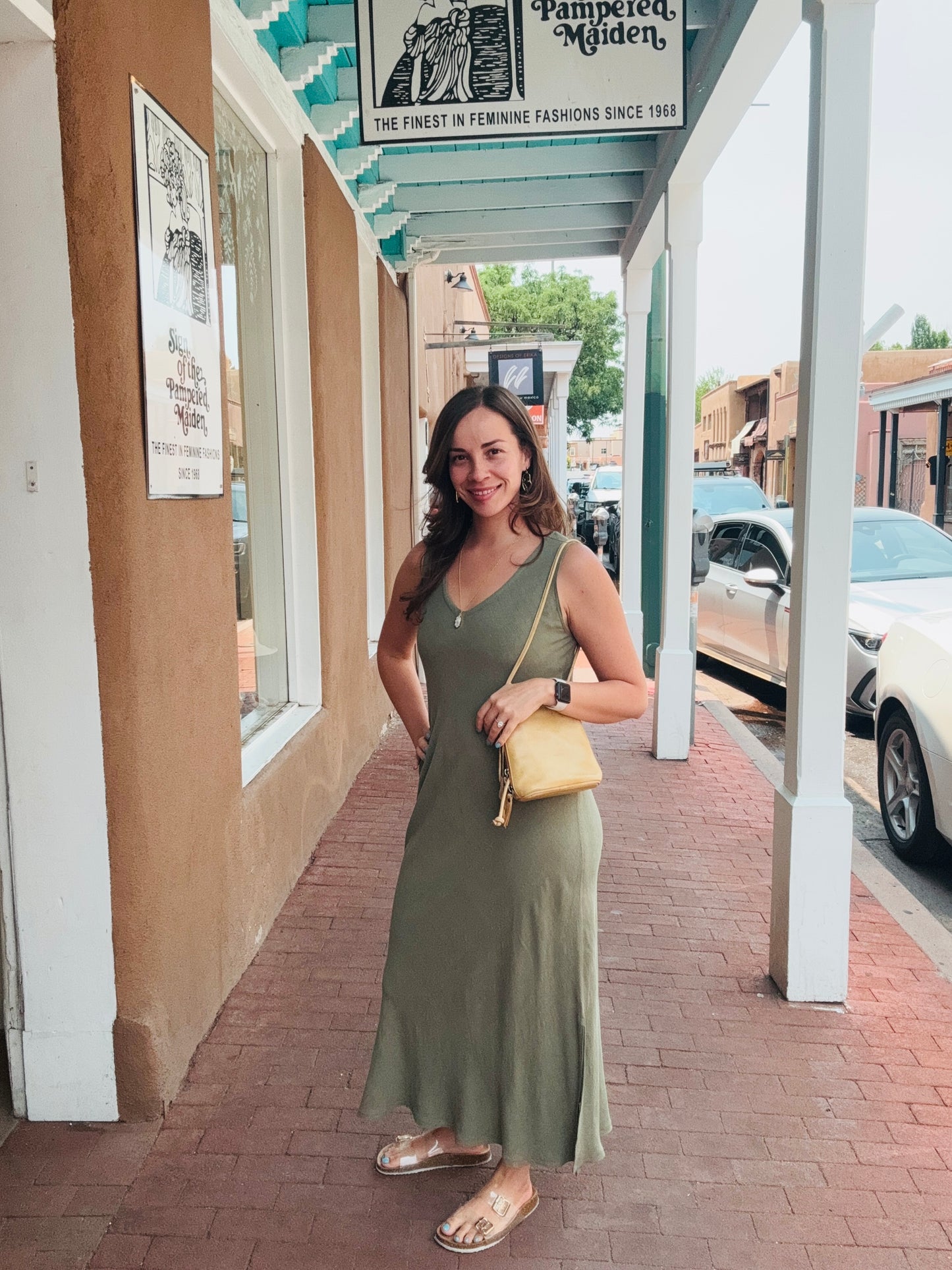 Bucko | V/L Maxi Dress | Olive