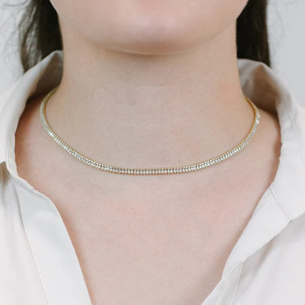 Athena | CZ Tennis Necklace