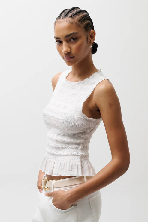 Pistola | Phoebe Smocked Tank