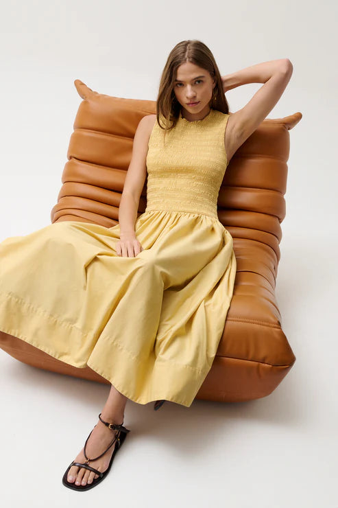 Pistola | Gladys Smocked Bodice Dress