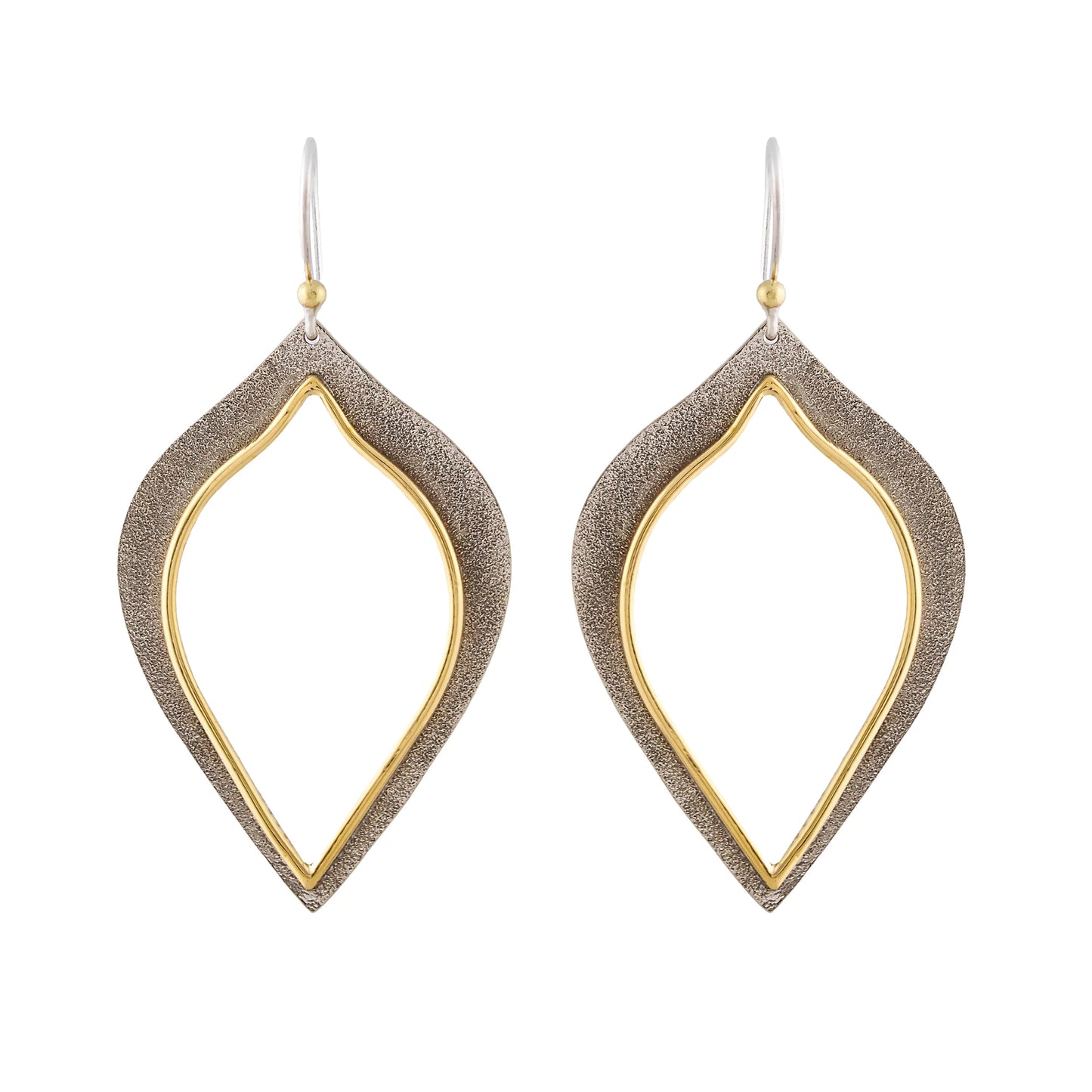 Ritual | Textured Leaf Earrings