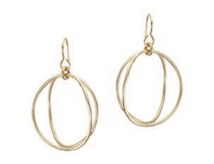 Marjorie Baer- Layered Gold Hoops