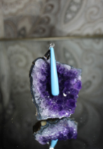 Skyli Designs- Turquoise Small Drop Pendant